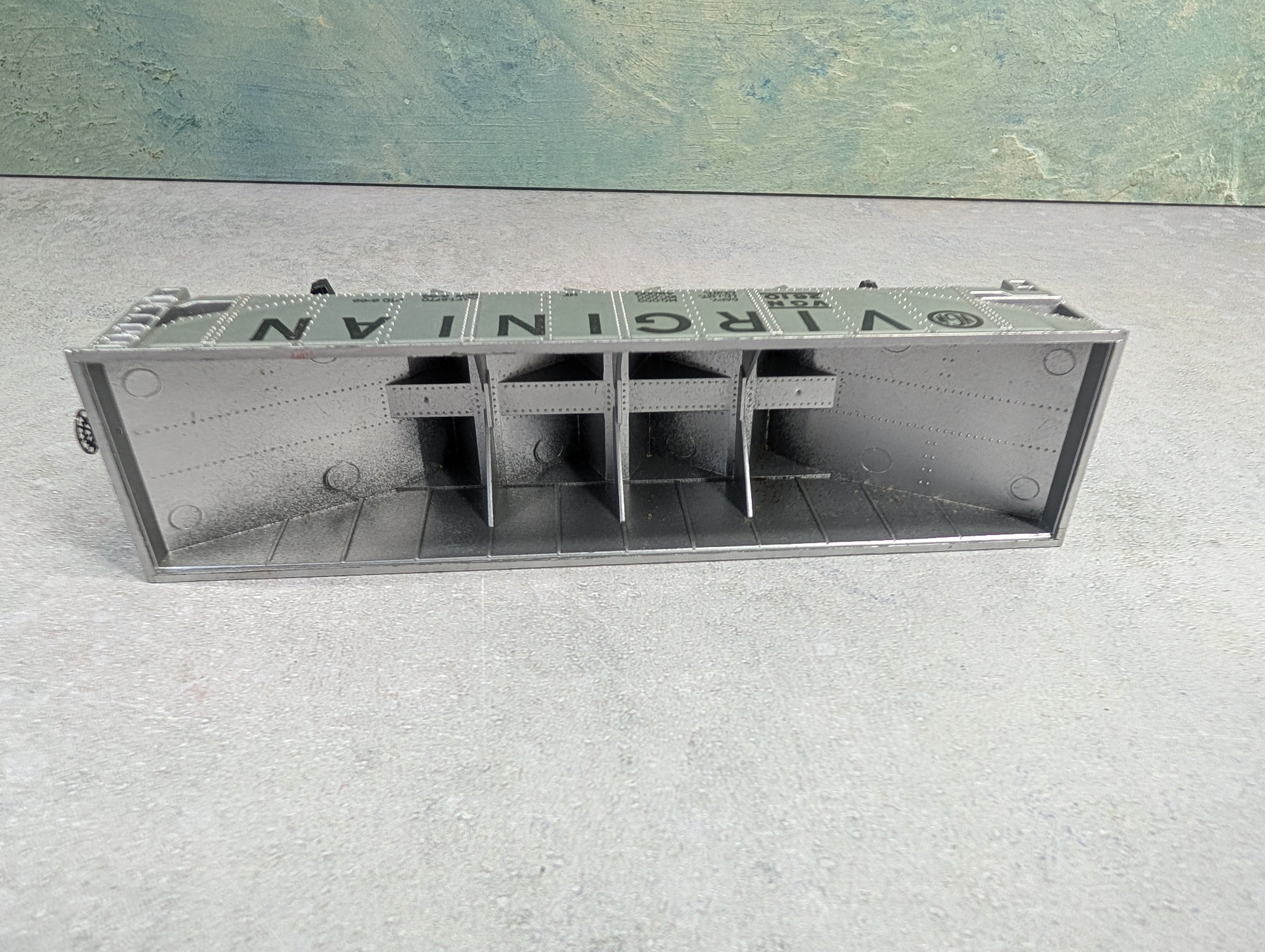 USED Tyco HO Scale Quad Hopper Virginian VGN #2610