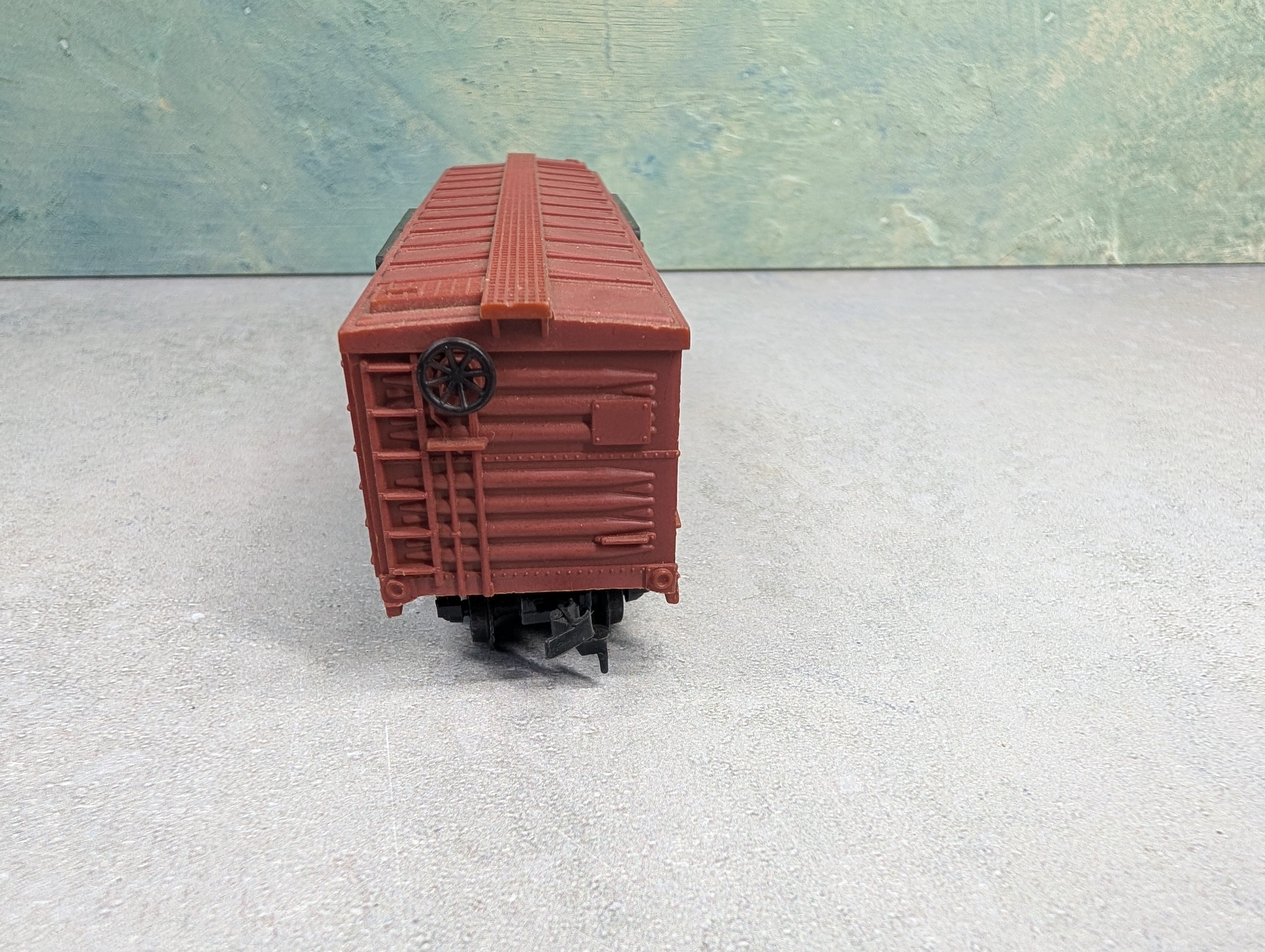 USED HO Scale 40' Cattle Stock Car Santa Fe ATSF #51450