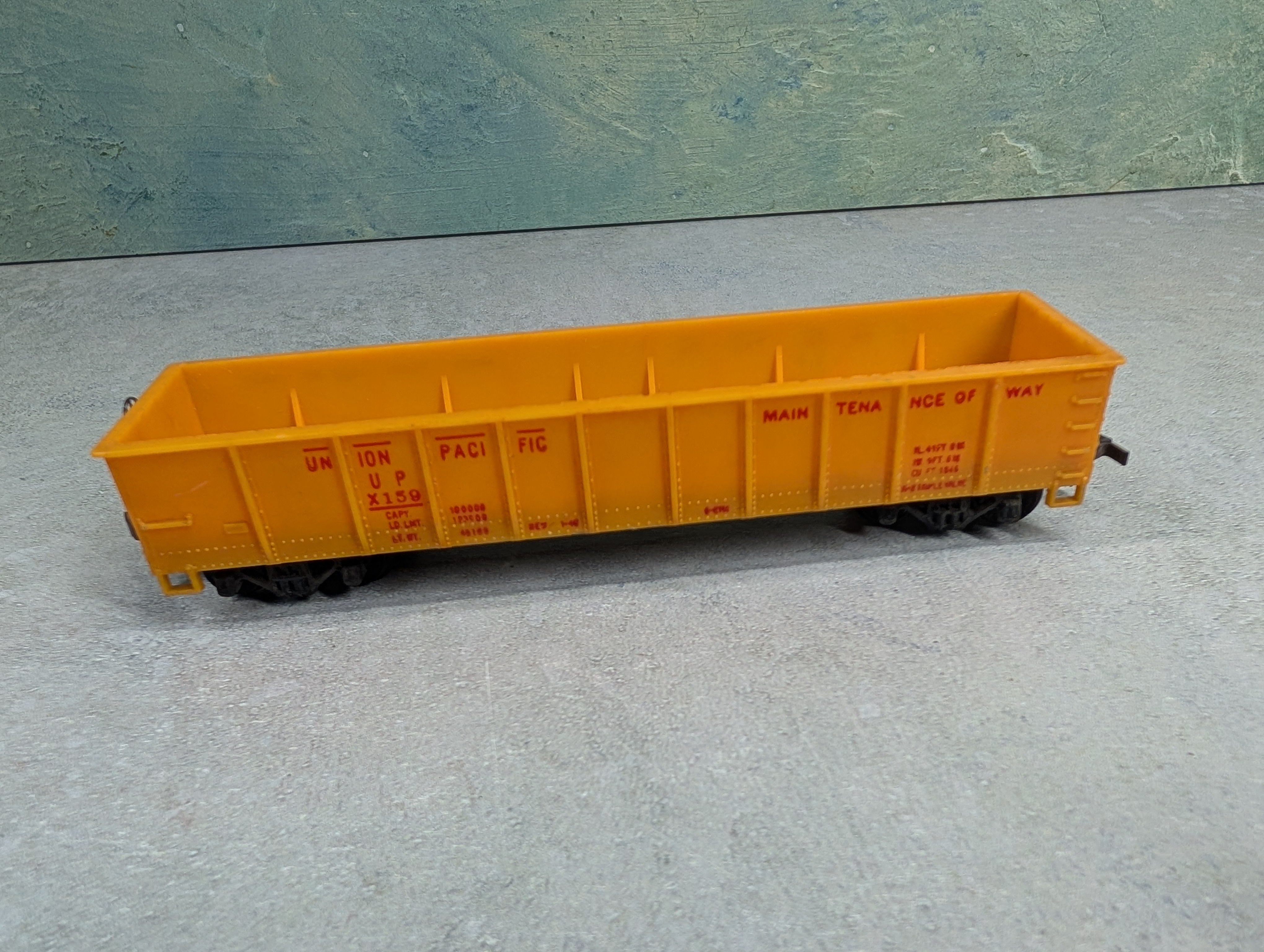 USED Mantua HO Scale 40' Gondola Union Pacific UP #X159
