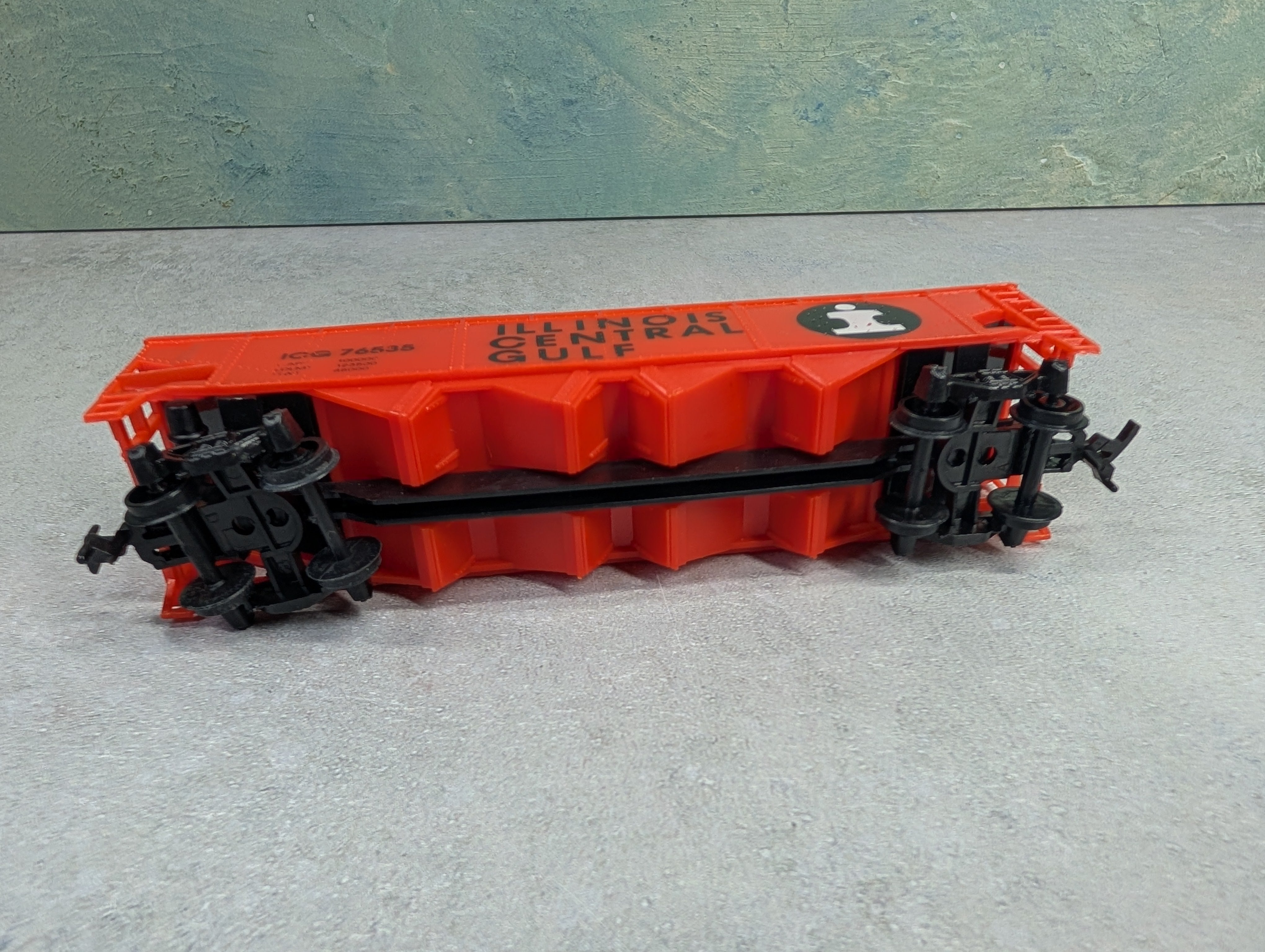 USED Model Power HO Scale Quad Hopper Illinois Central Gulf ICG #76535