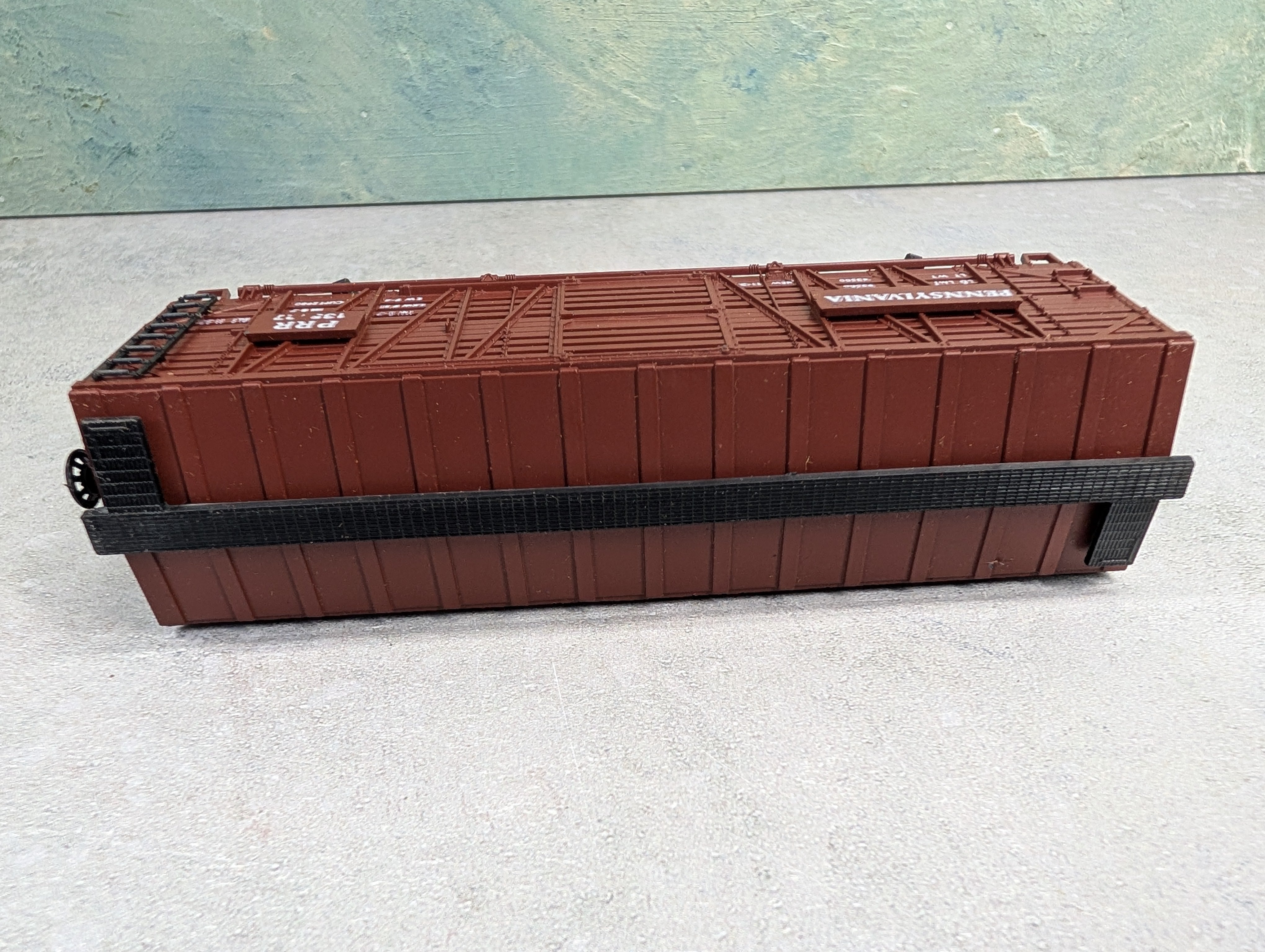 USED Model Power HO Scale 40' Stock Car Pennsylvania