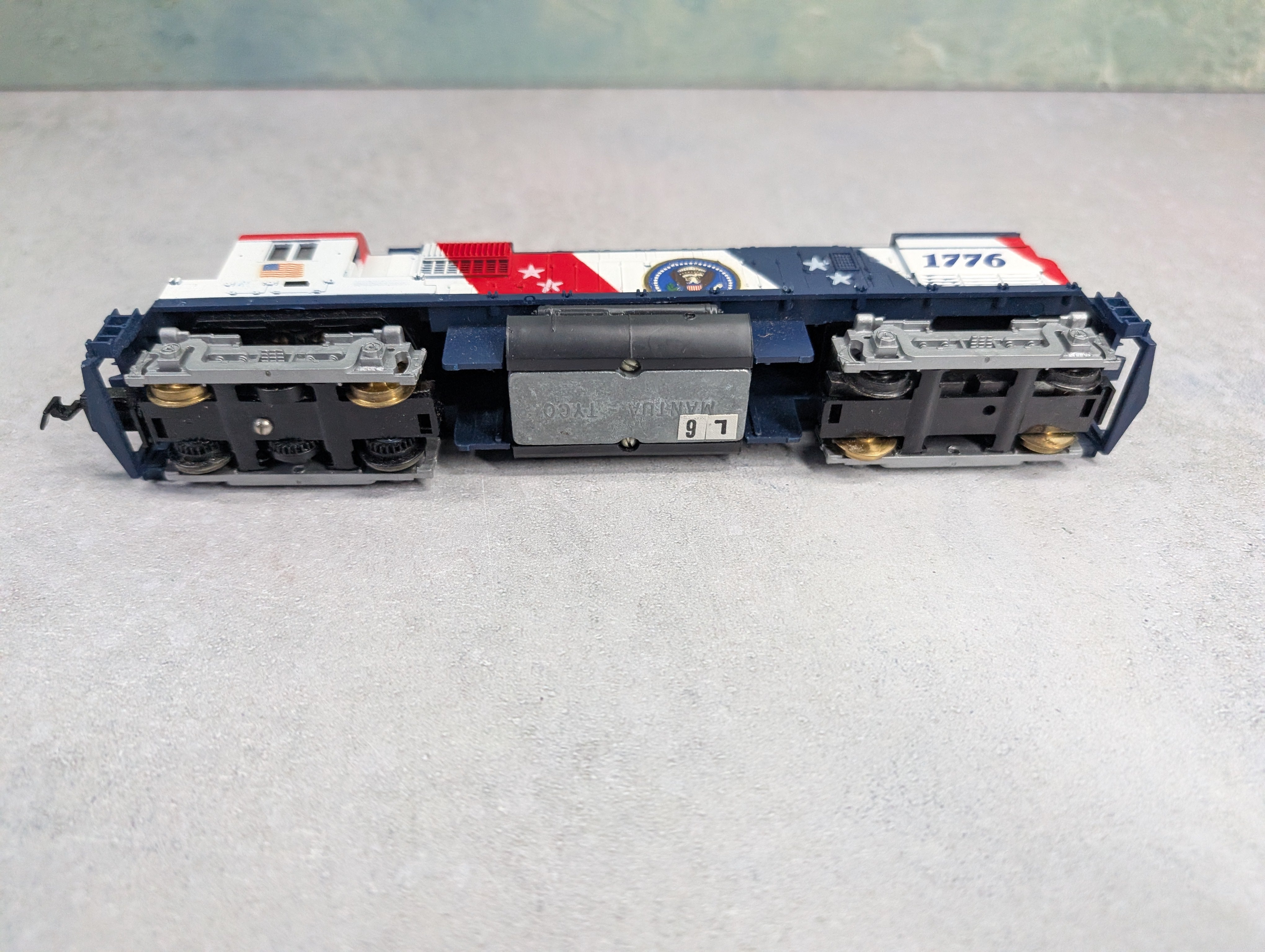 USED Tyco HO Scale 1776 Alco Century Diesel Locomotive Parts/Repairs DC