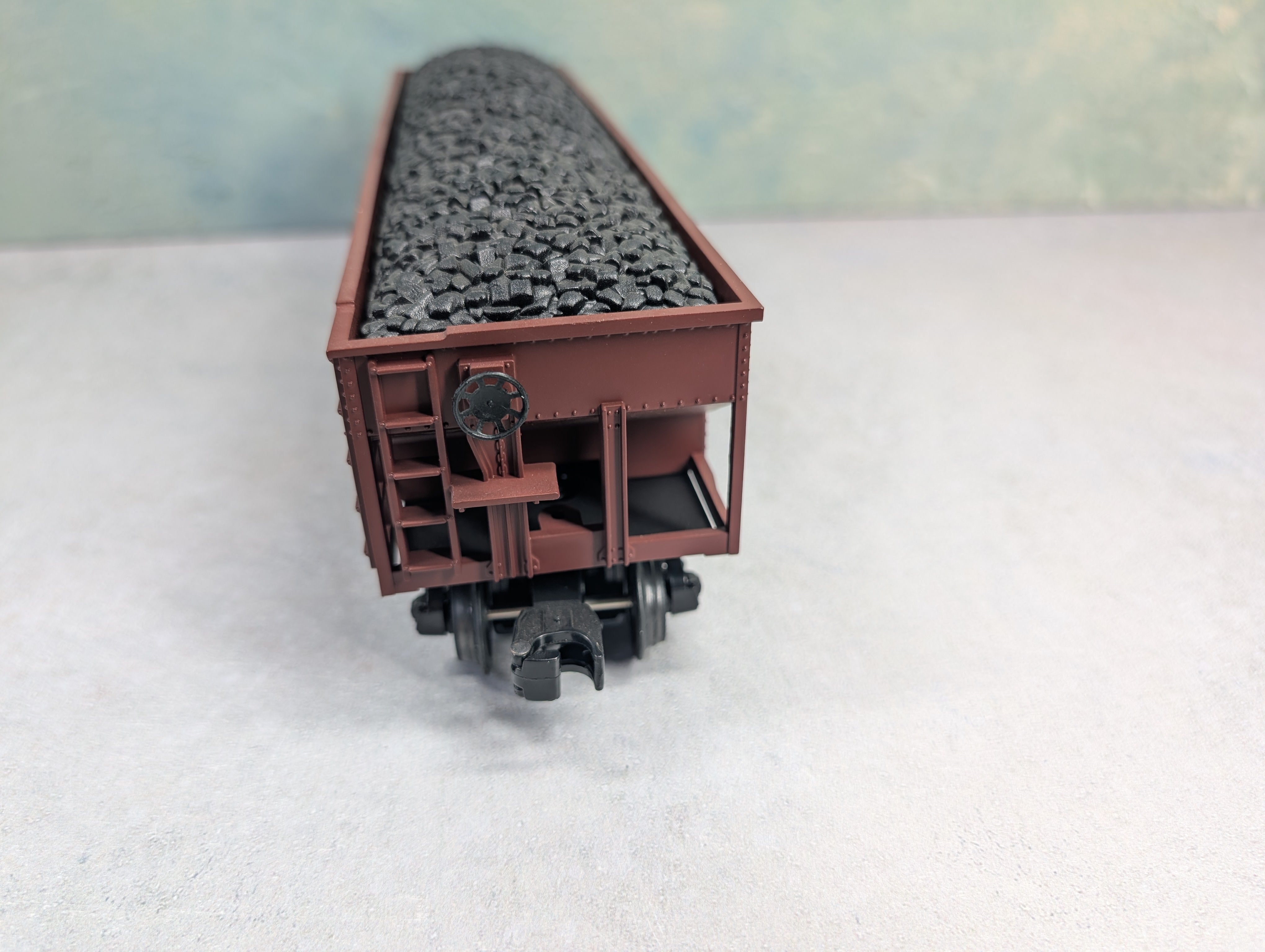 USED MTH Rail King 30-75187 O Hopper Car w/ Coal Load Pennsylvania #185205 Coal Service