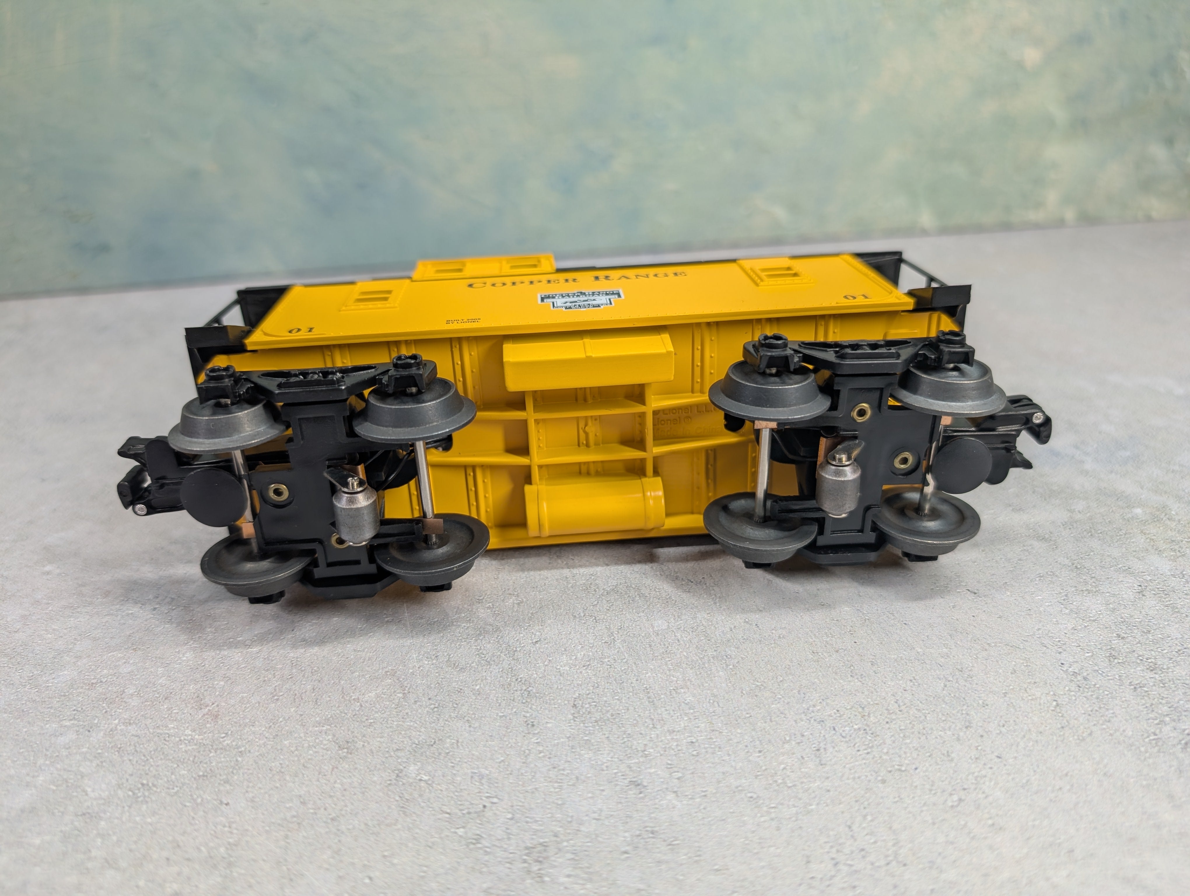 USED Lionel 6-36541 O Caboose Copper Range Railroad #01