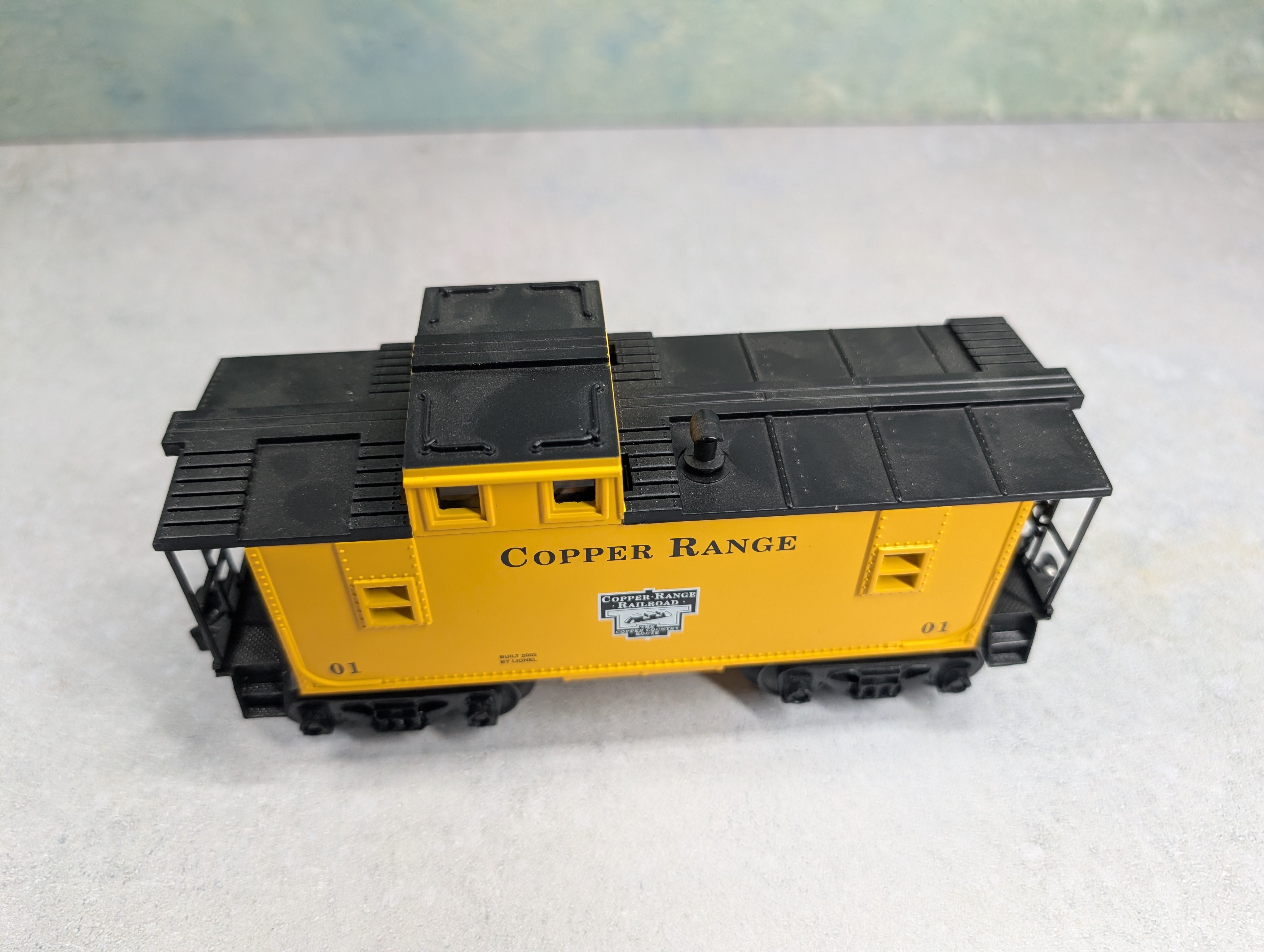 USED Lionel 6-36541 O Caboose Copper Range Railroad #01