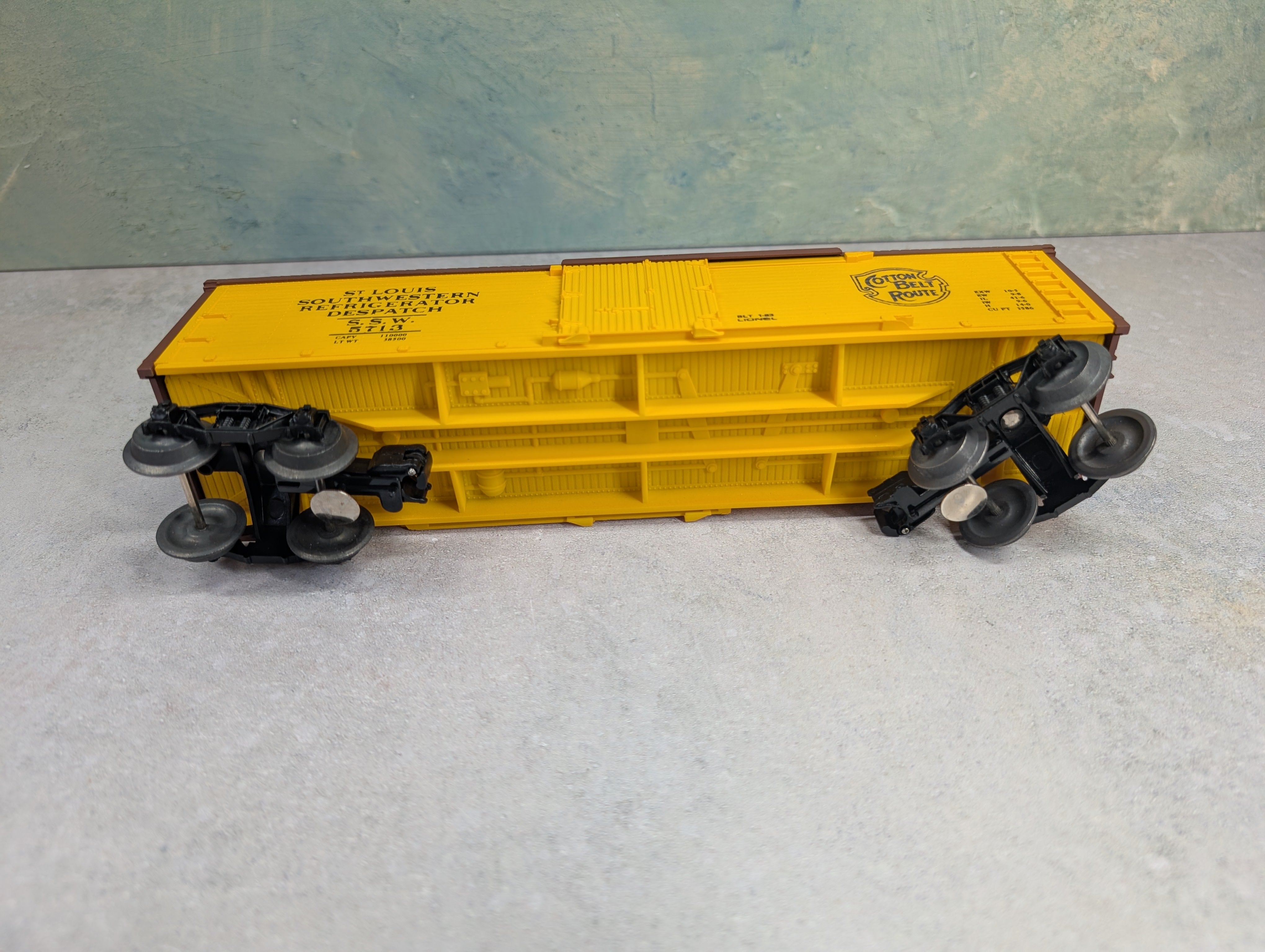 USED Lionel 1392823 O Woodside Reefer Cotton Belt SSW #5713