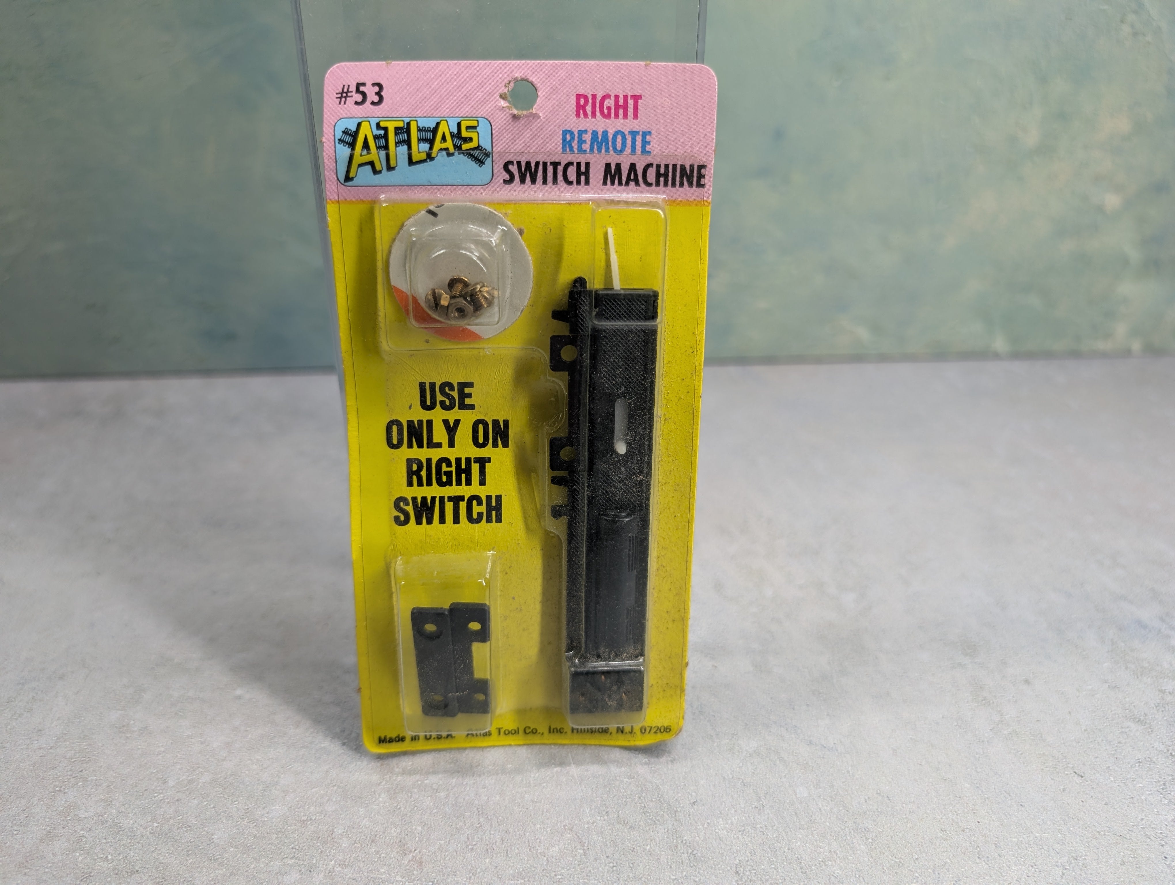 USED Atlas 53 HO Scale Right Remote Switch Machine