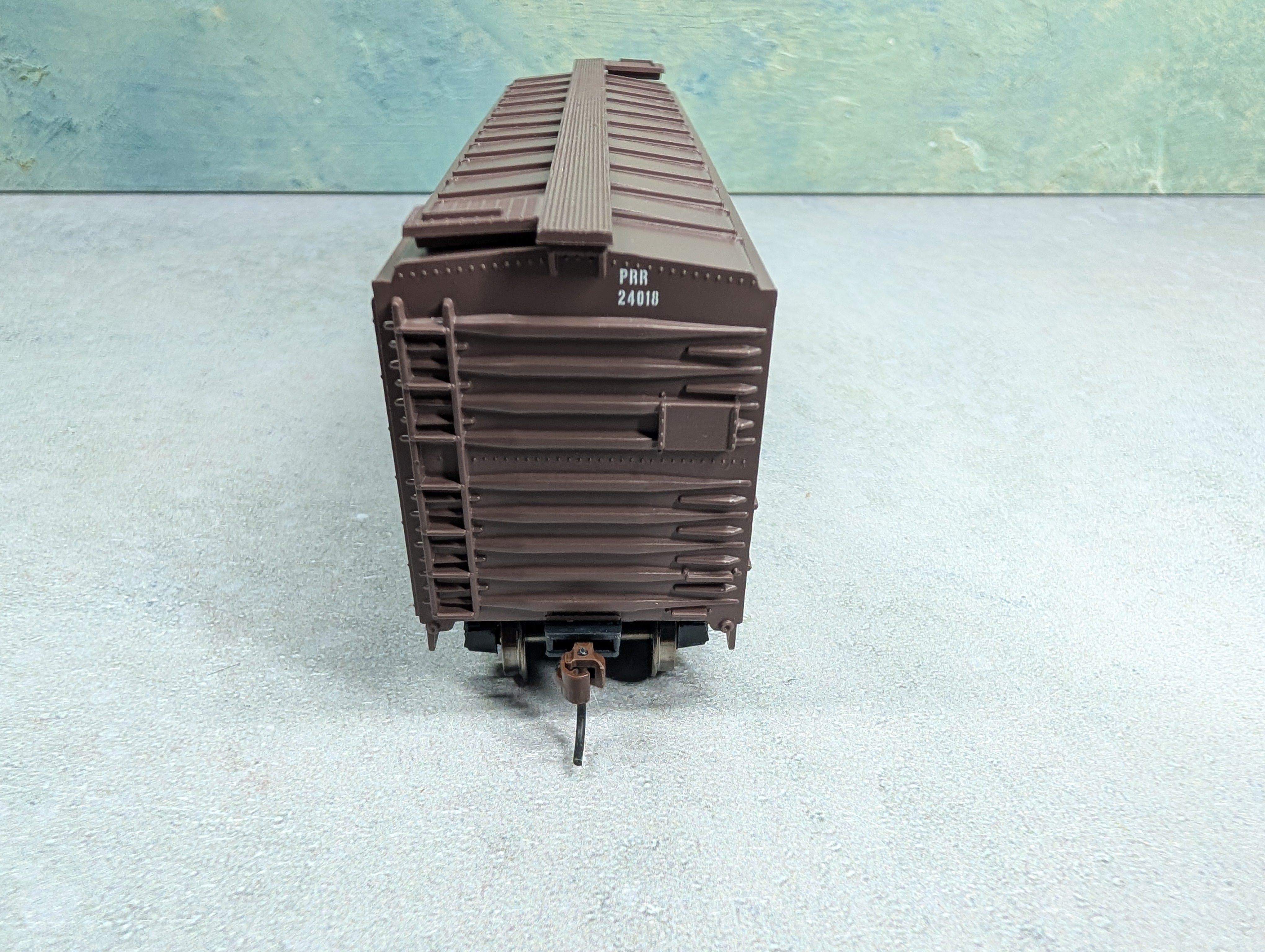 USED Athearn 70052 HO Scale 40' Youngstown Steel Door Box Car Pennsylvania #24018 Don't Stand Me Still!