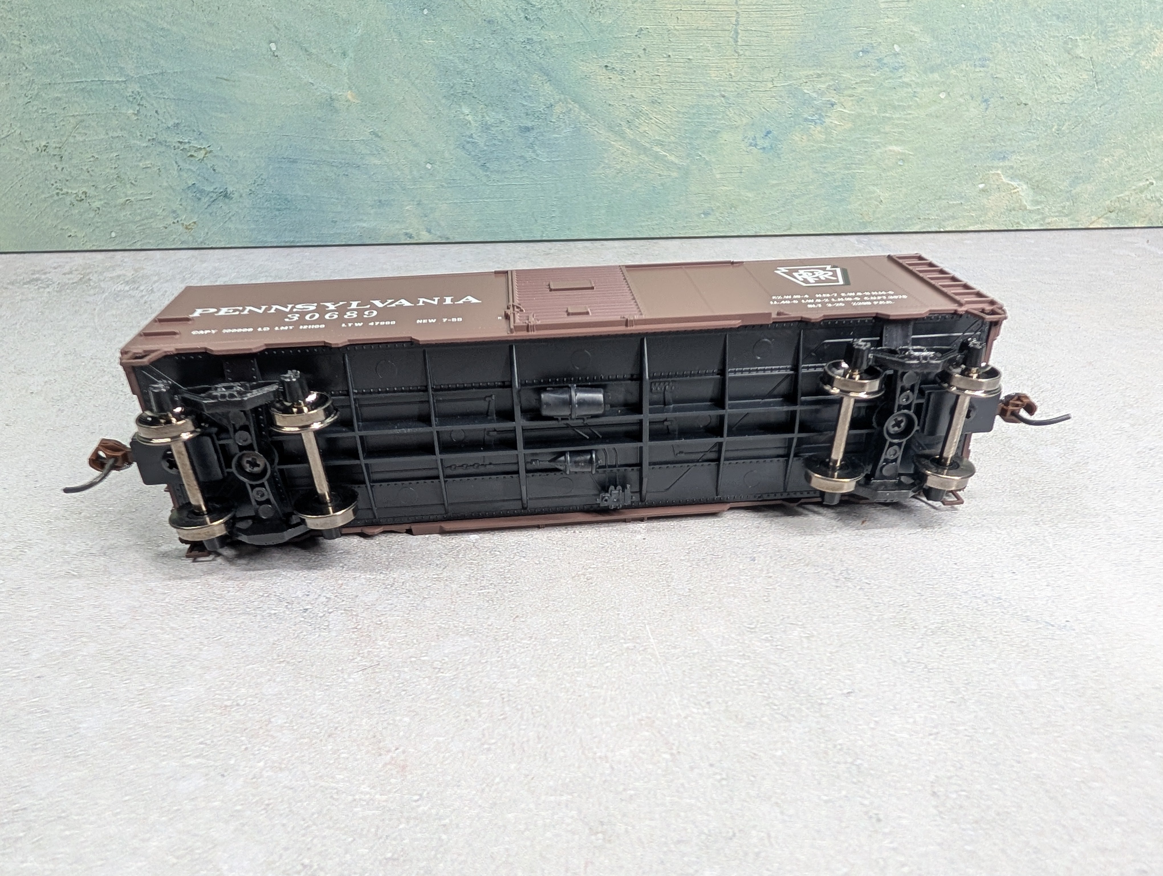 USED Athearn 70067 HO Scale 40' Youngstown Steel Door Box Car Pennsylvania #30689