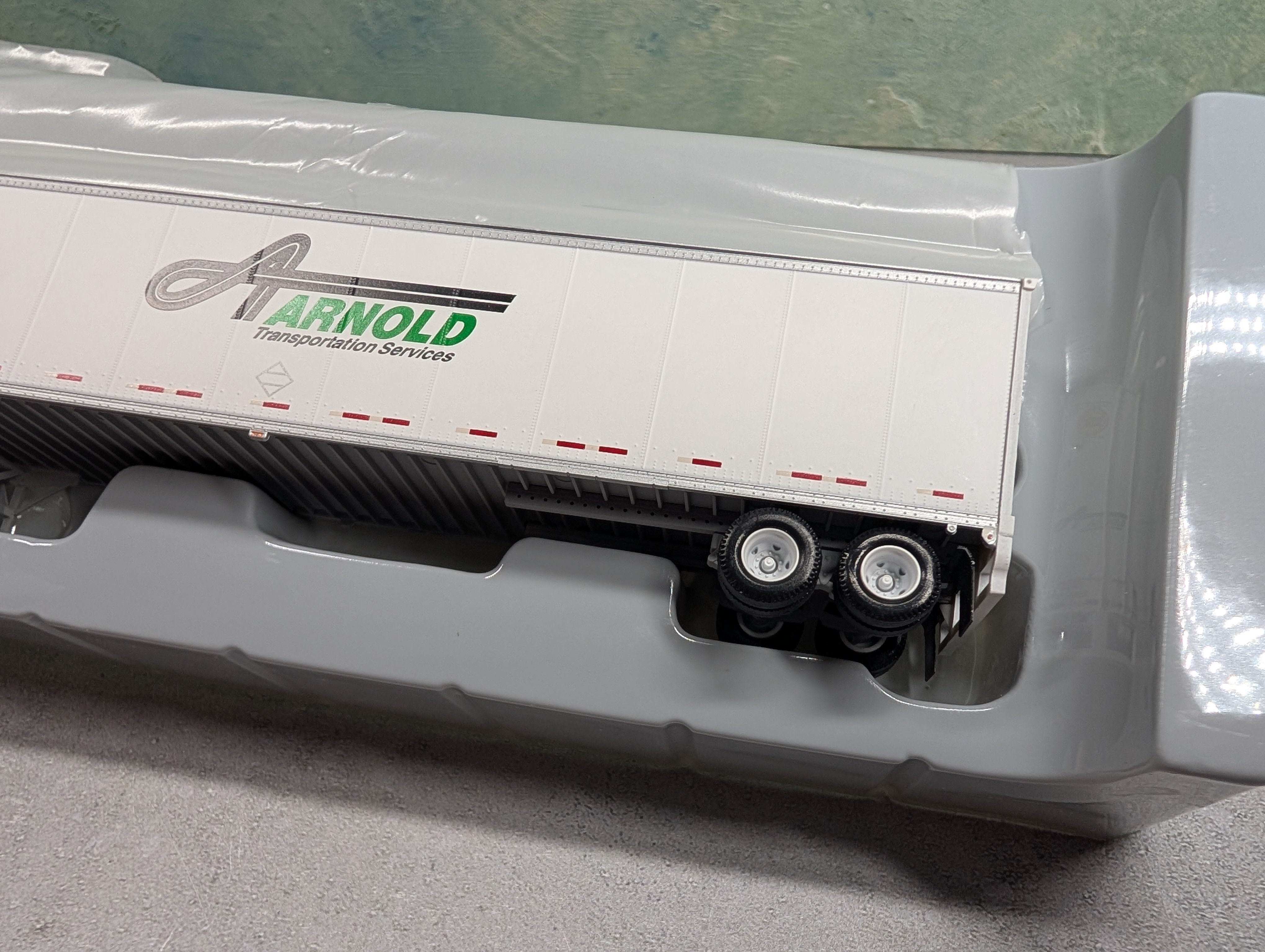 USED Athearn 29806 HO Scale 53' Duraplate Trailer Arnold #601169