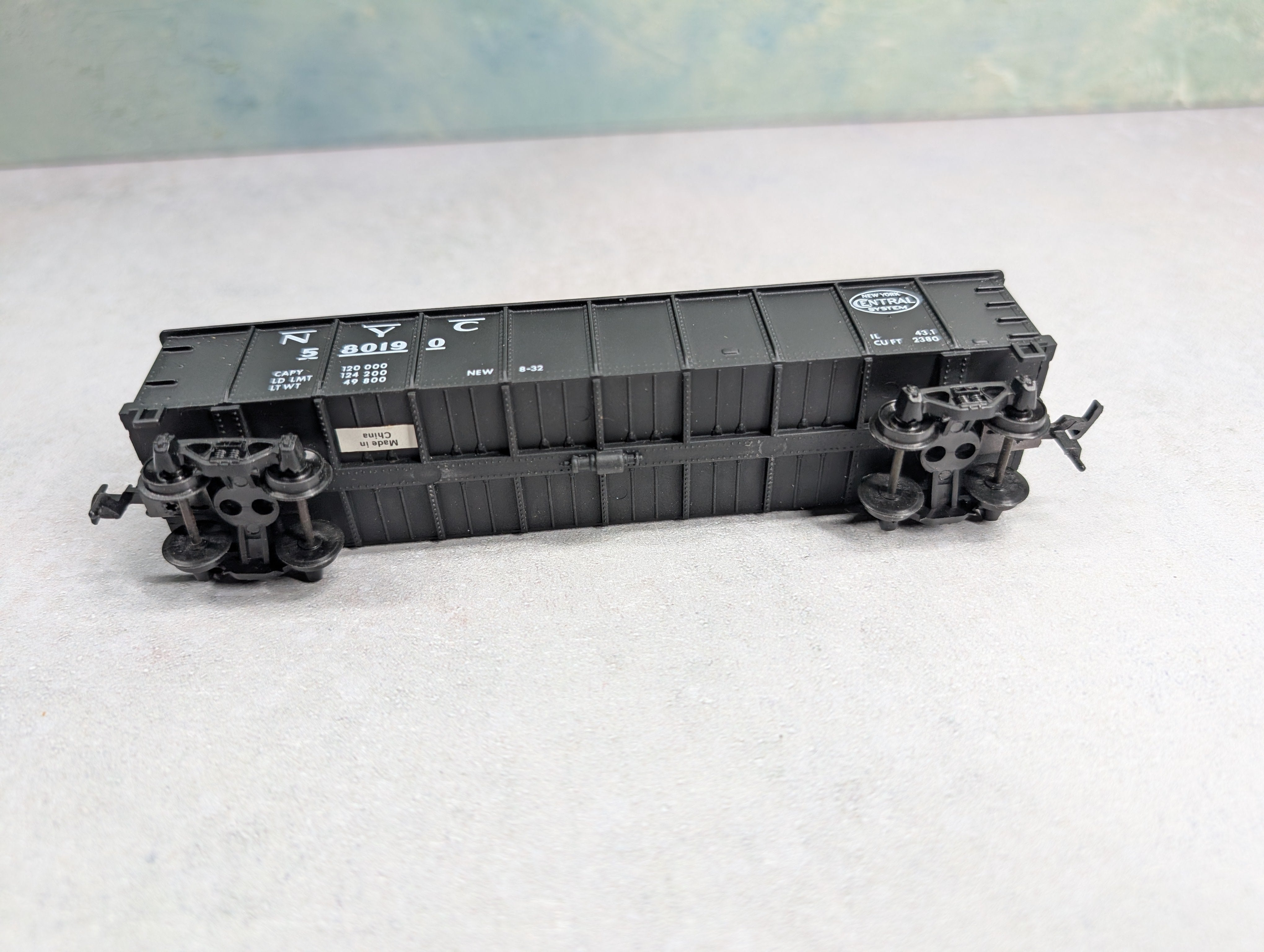 USED Mantua #731-022 HO Scale Heavy Gondola New York Central NYC #580190