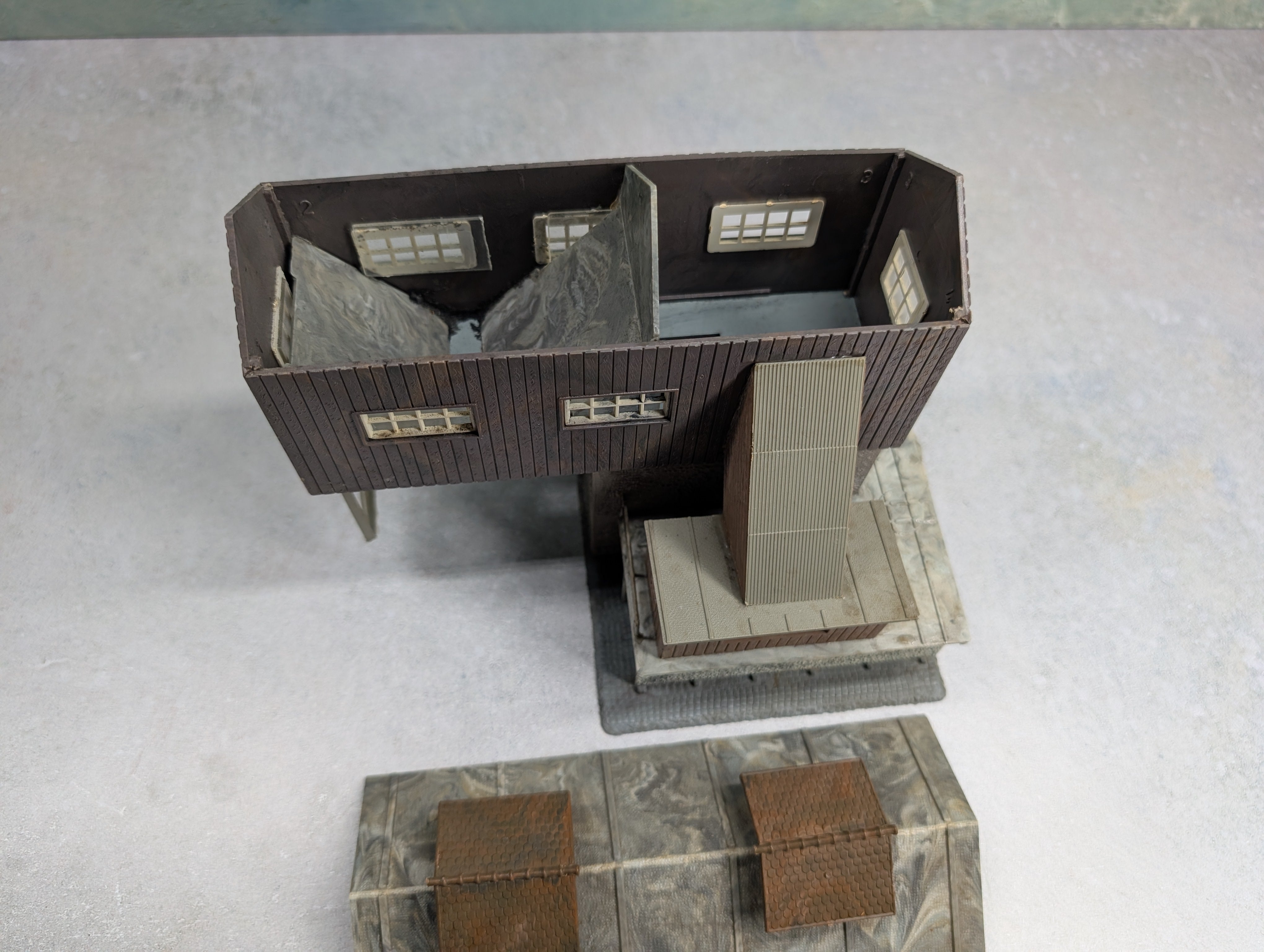 USED HO Scale Stone Crushing Plant, Mill