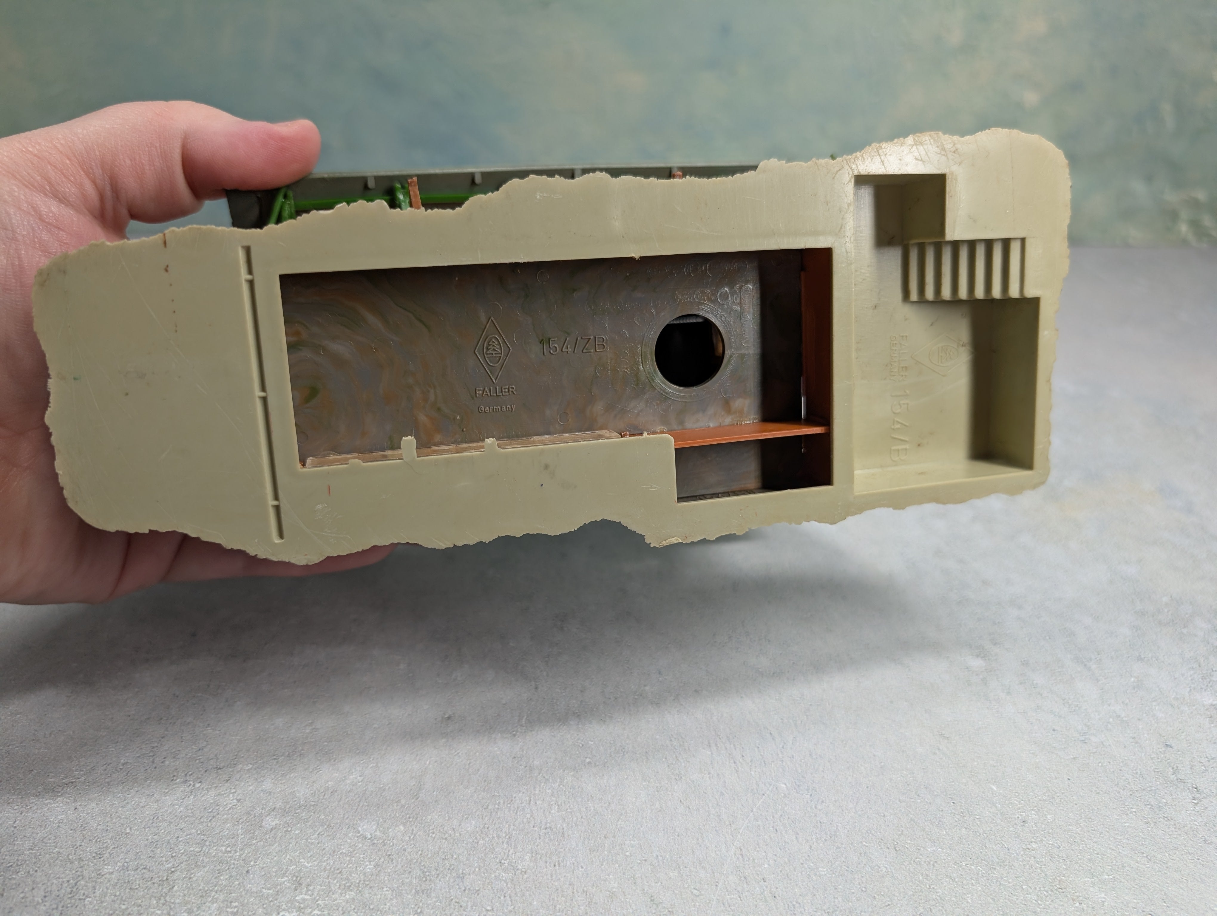 USED Faller HO Scale Talhausen Freight Station, Building