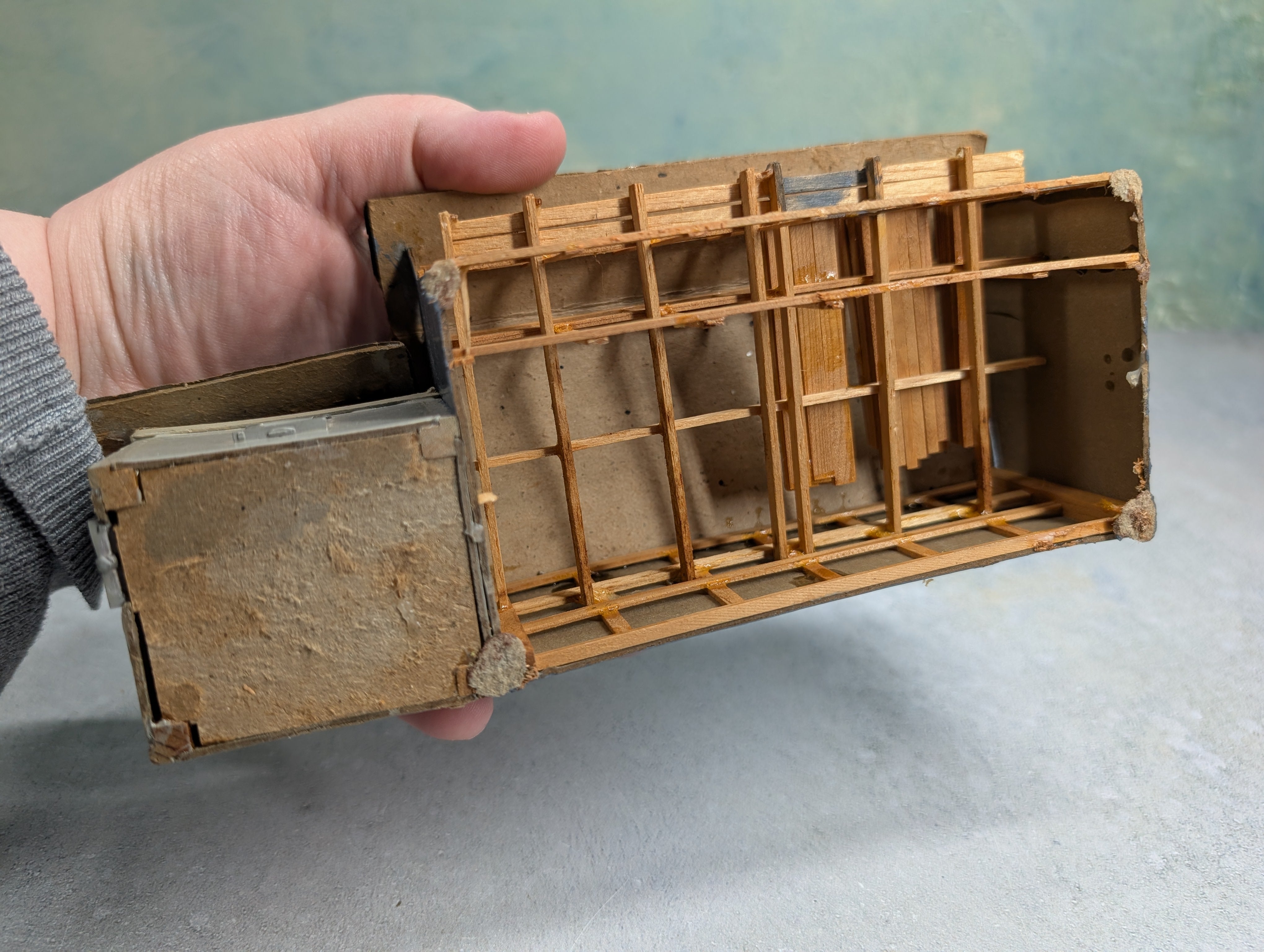 USED HO Scale Valley Lumber Co, Scratch Built, Lumber