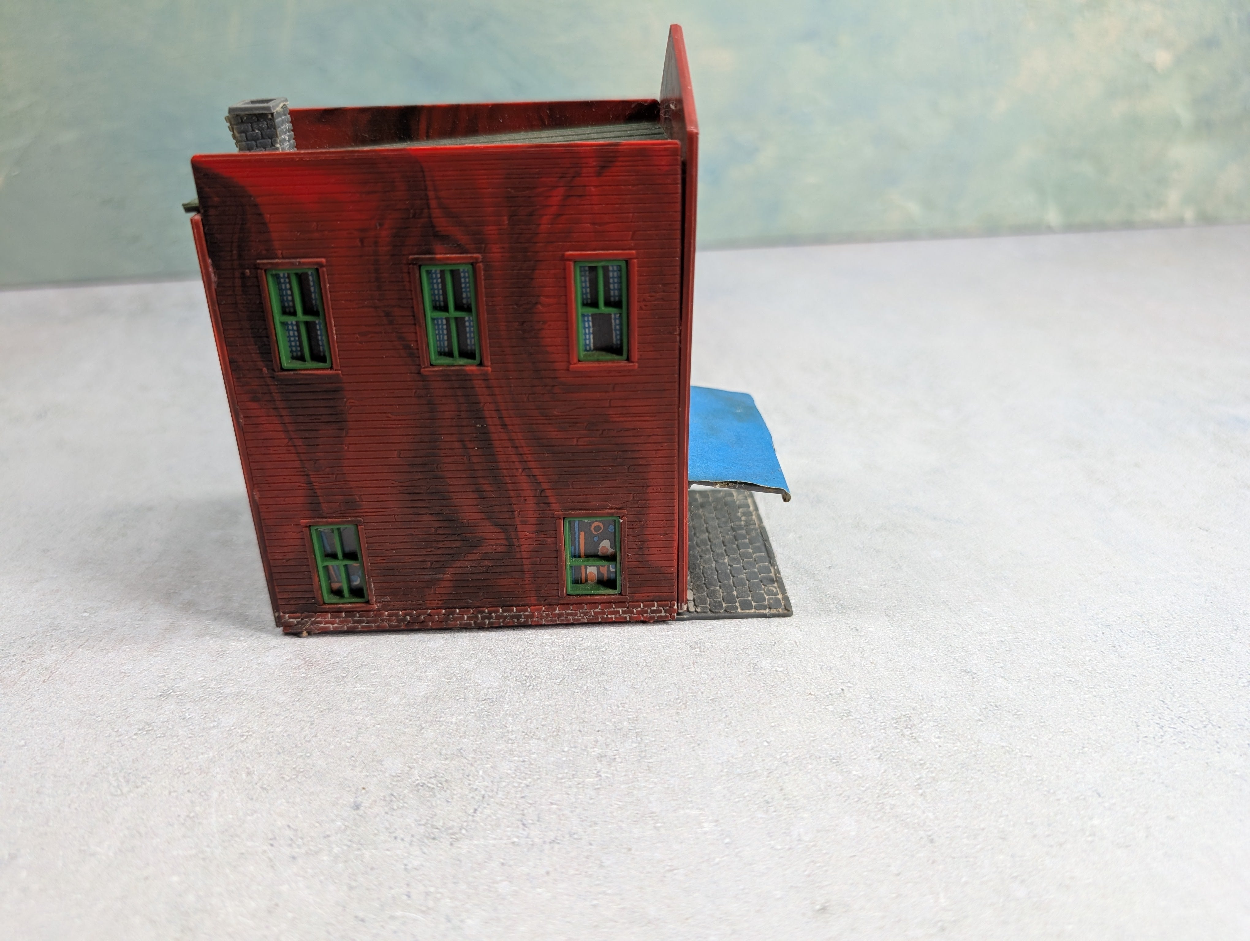 USED HO Scale Drug Store, Store Front