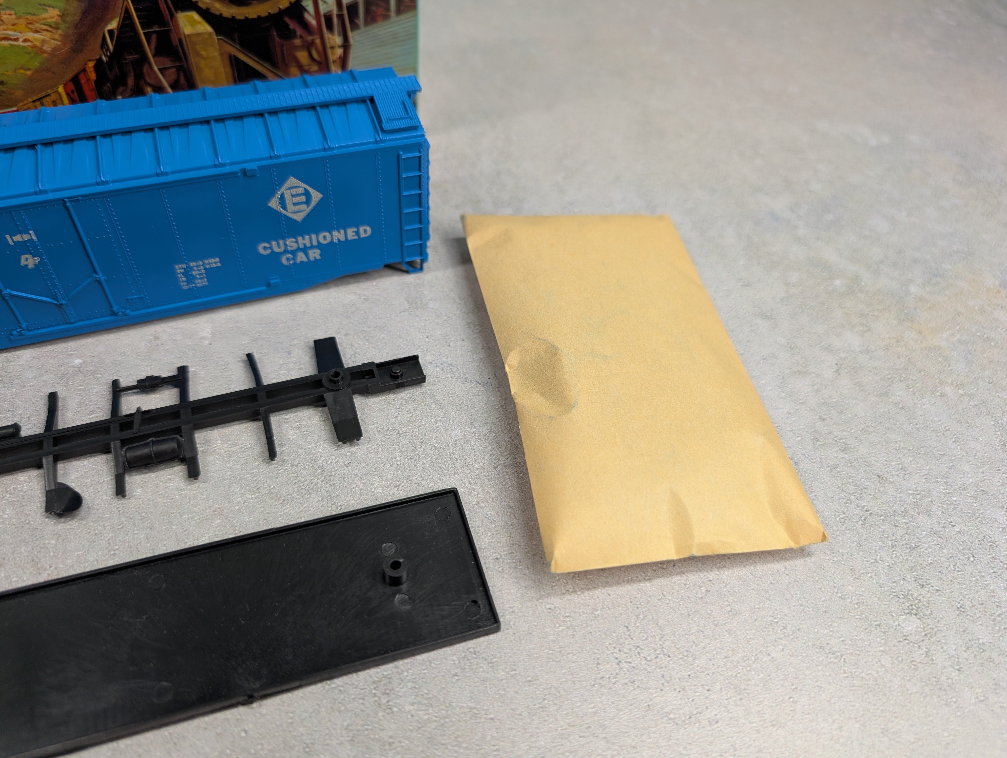 USED Athearn HO Scale 50' Box Car Erie Lackawanna EL #69271 L&S Hobby Exclusive KIT