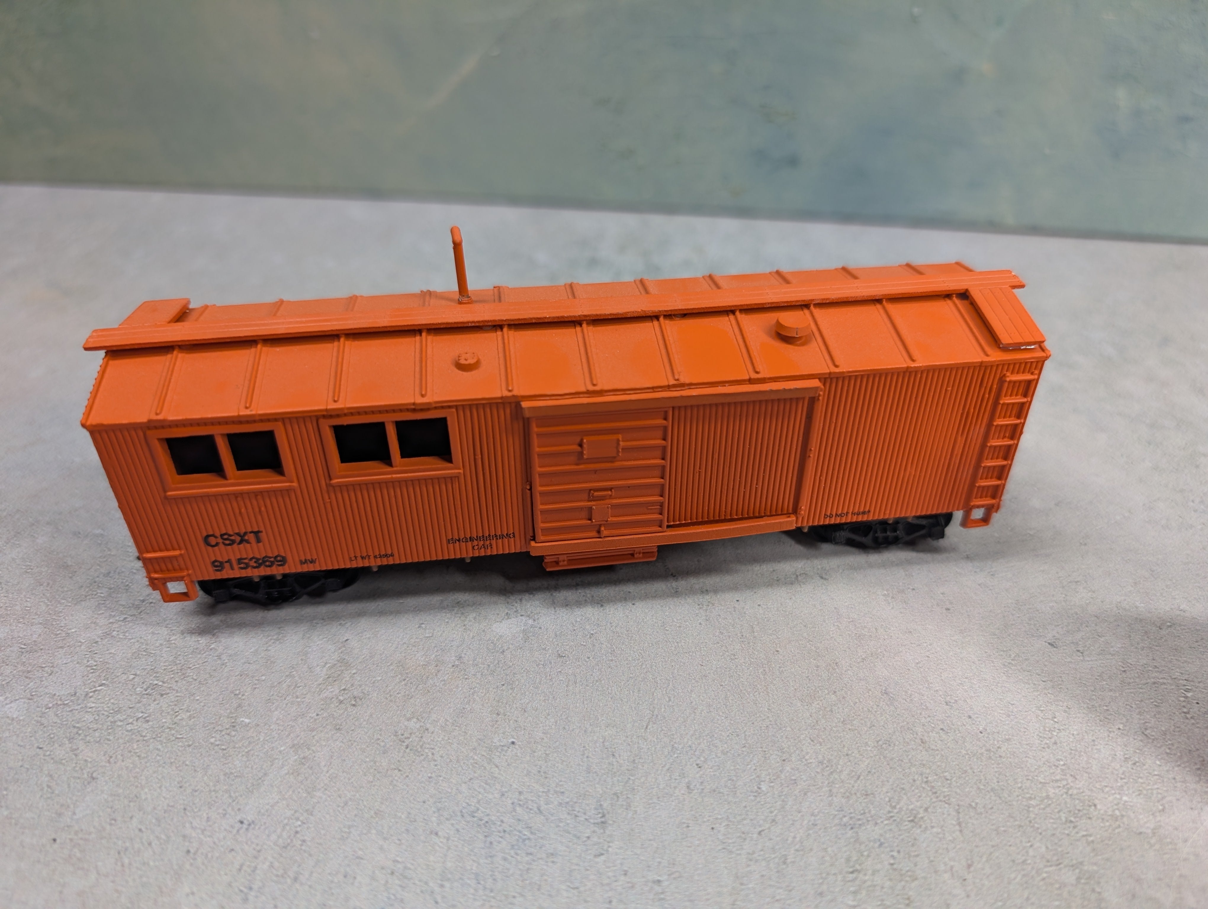 USED Walthers 932-915 HO Scale Orange MOW Work Train #1 CSX CSXT (6 pcs)