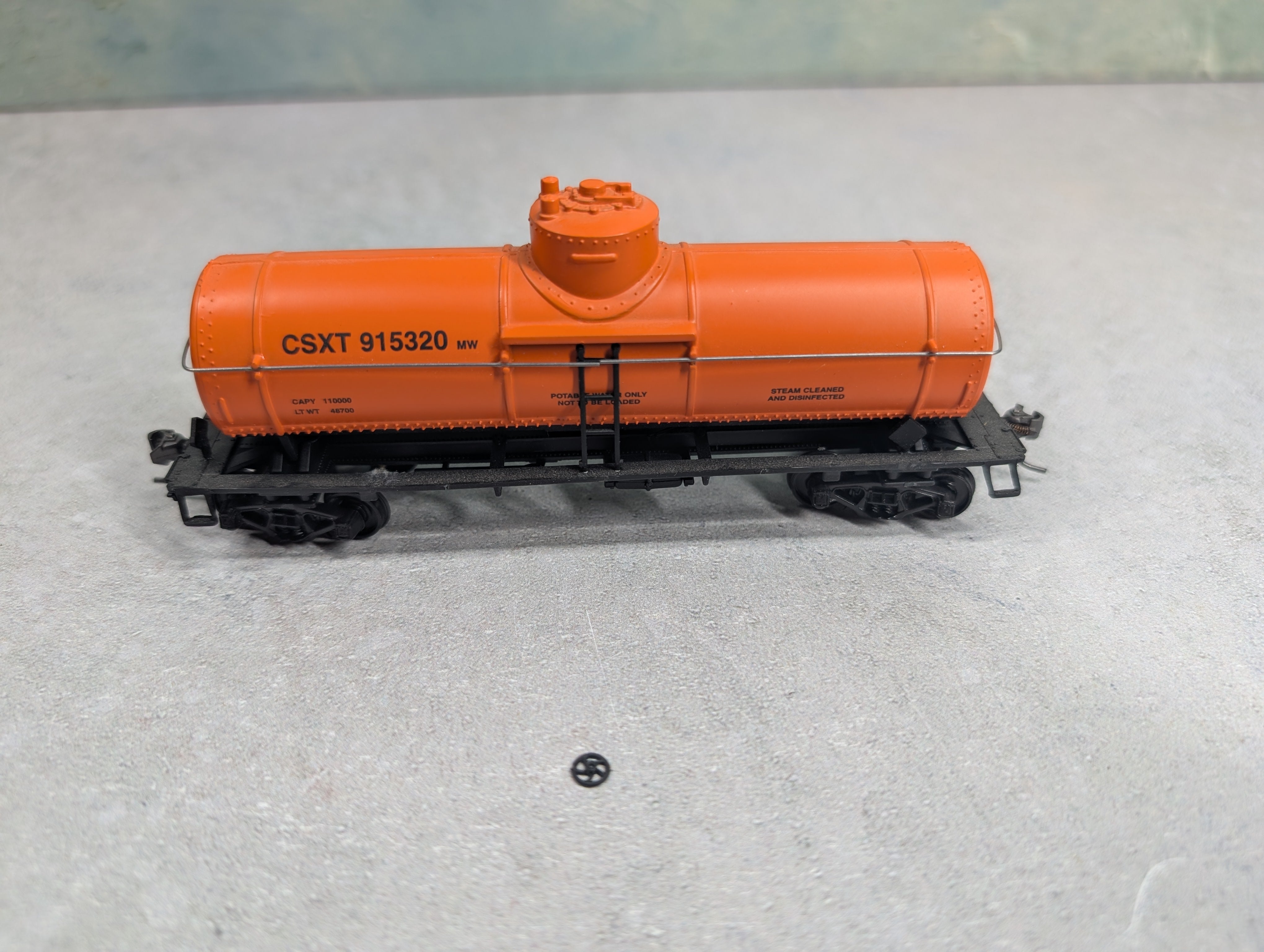 USED Walthers 932-915 HO Scale Orange MOW Work Train #1 CSX CSXT (6 pcs)
