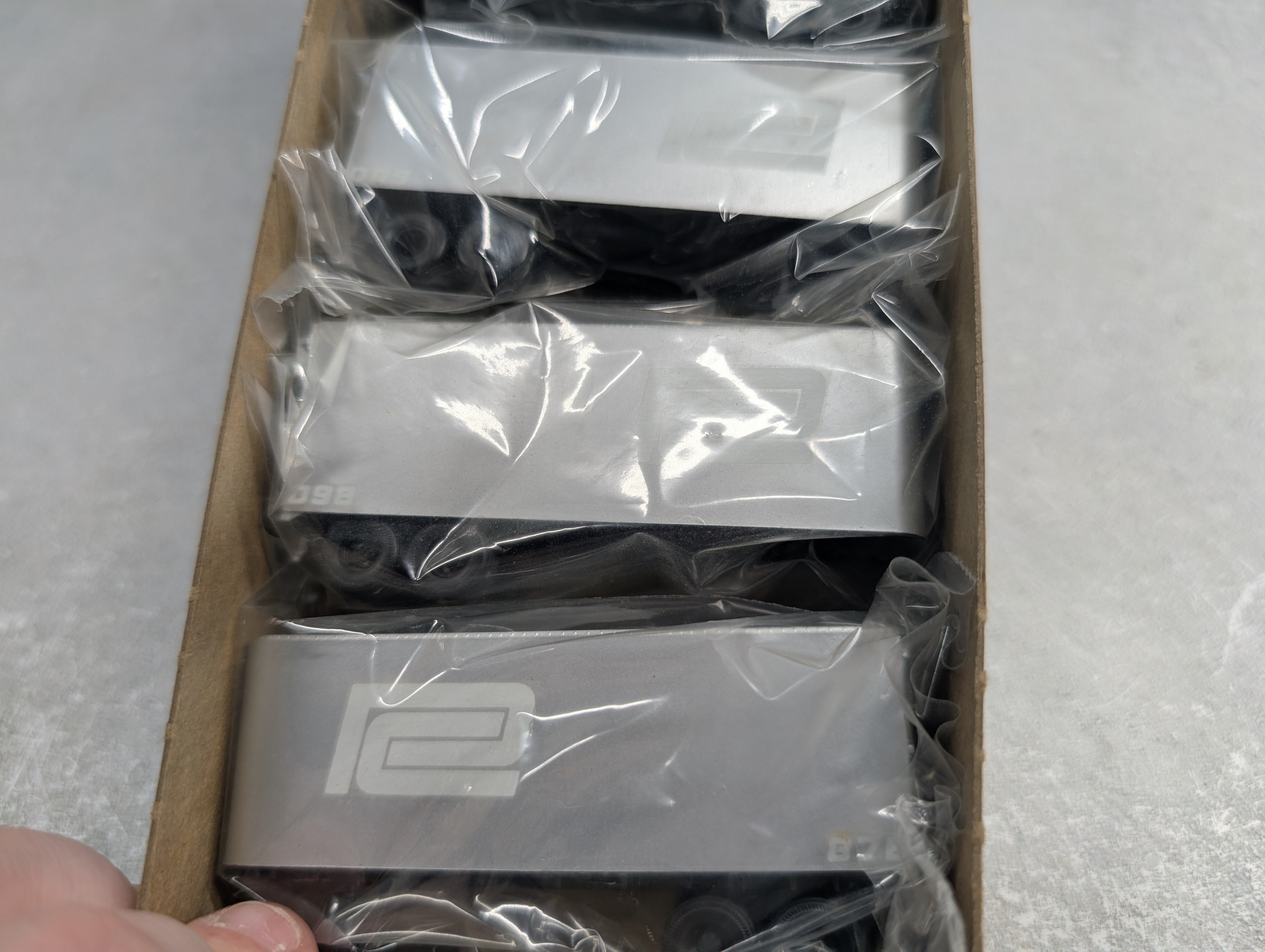 USED Athearn HO Scale 24' Piggyback Trailers Penn Central Custom w/ Decals (6 pcs)