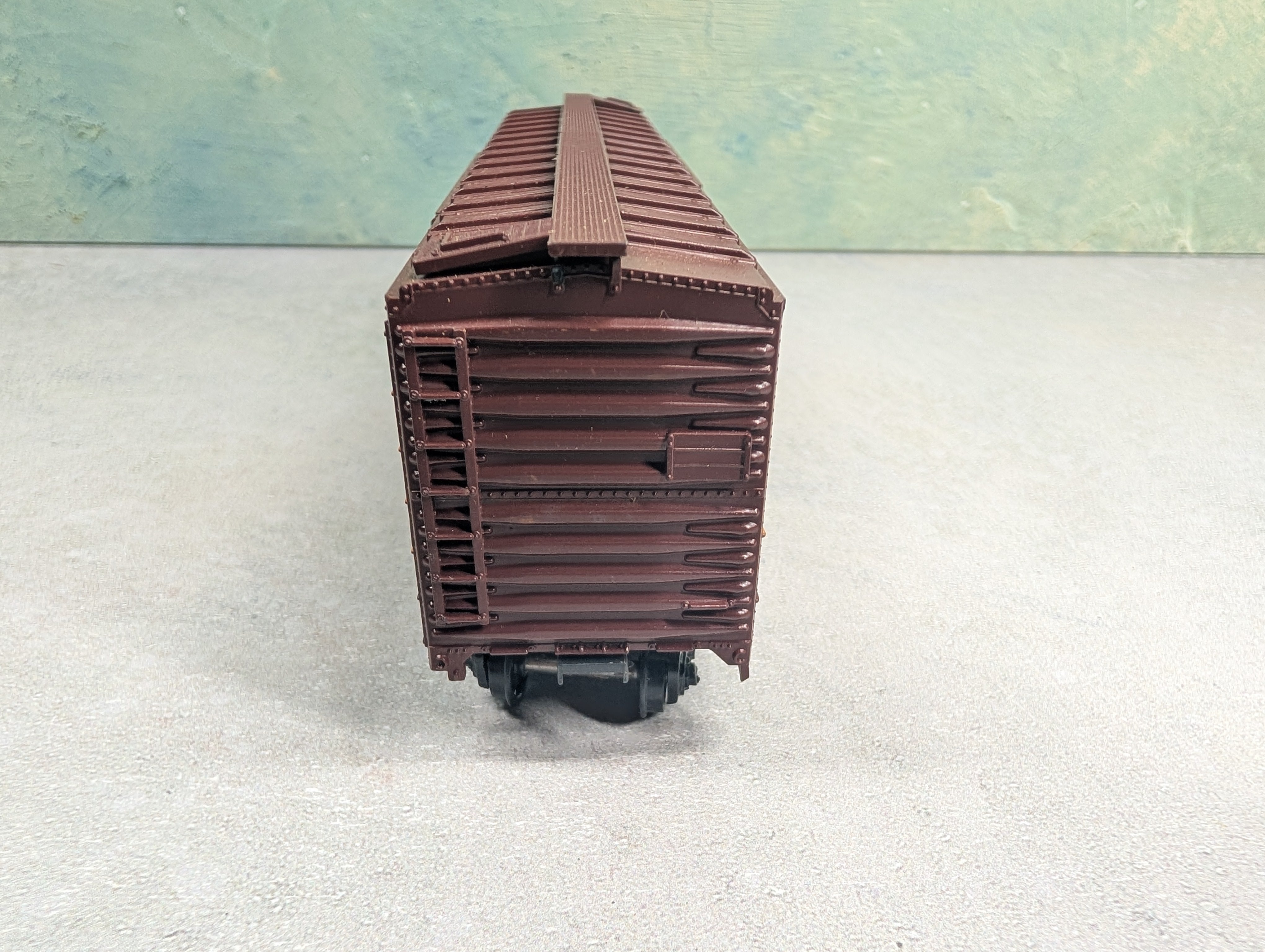 USED Athearn 1330 HO Scale 50' PD Box Car Milwaukee Road MILW #2636 KIT