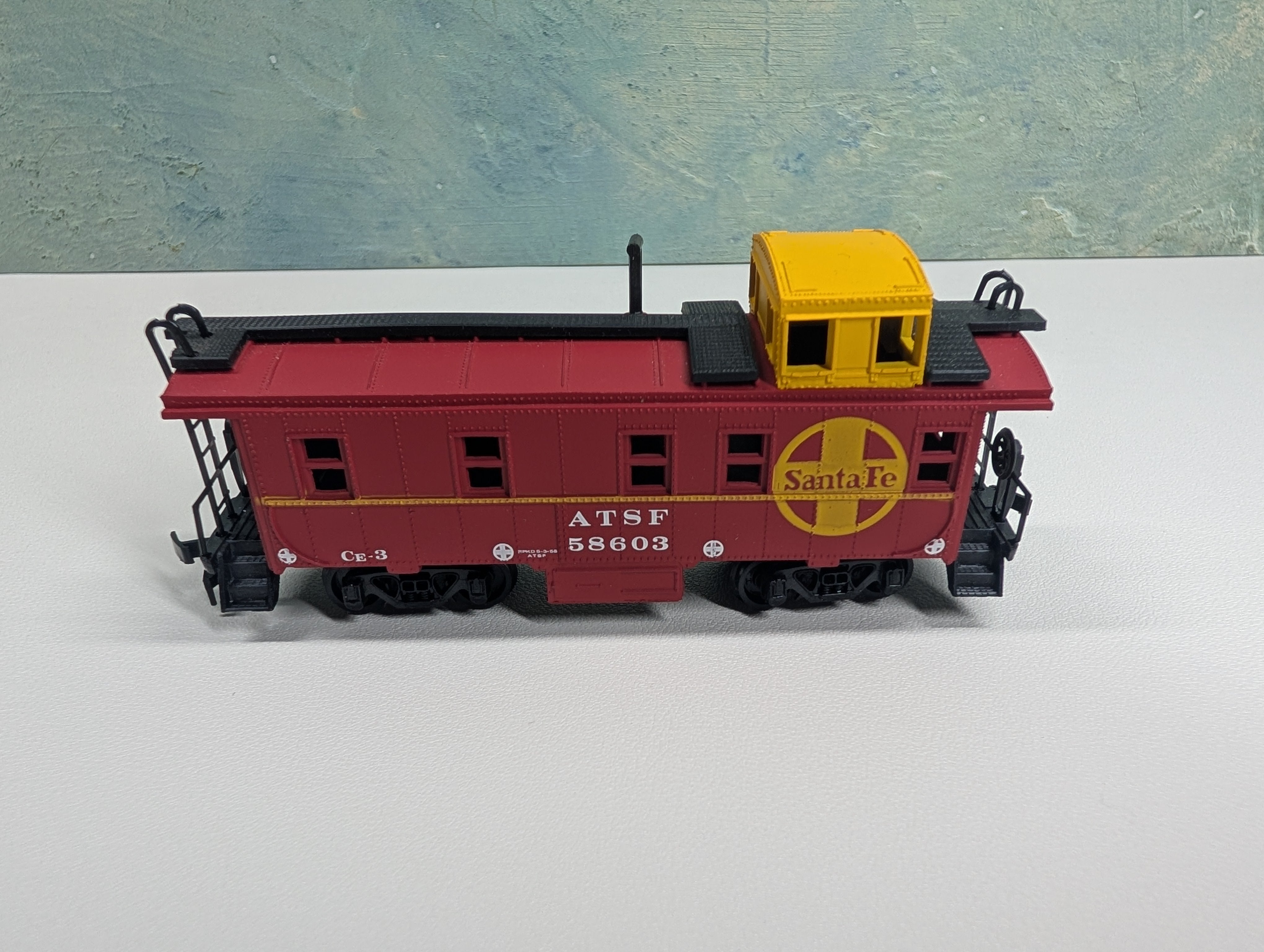 USED Bachmann HO Scale Caboose Santa Fe ATSF #58603
