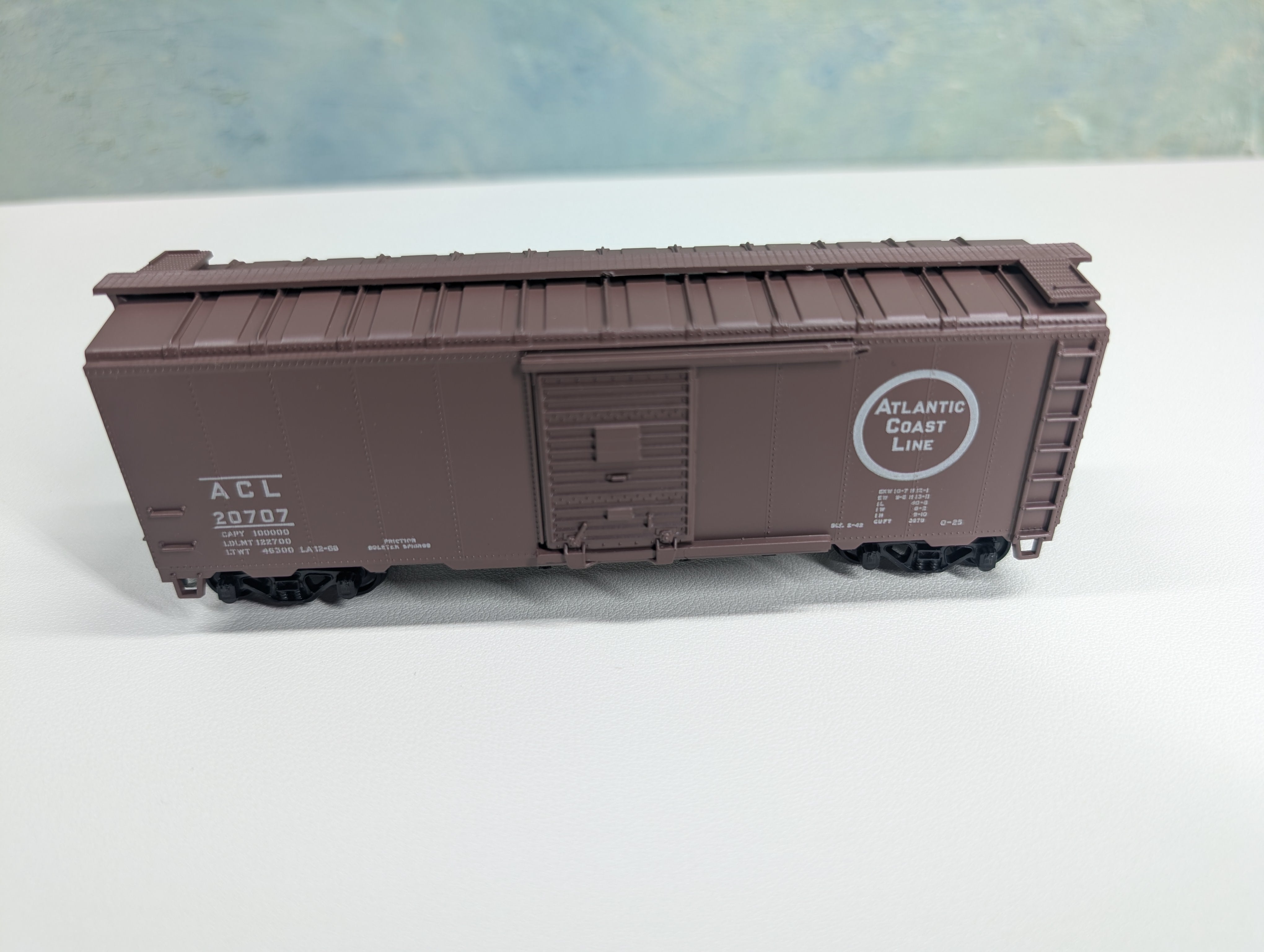 USED Athearn HO Scale 40' Box Car Atlantic Coast Line ACL #20707