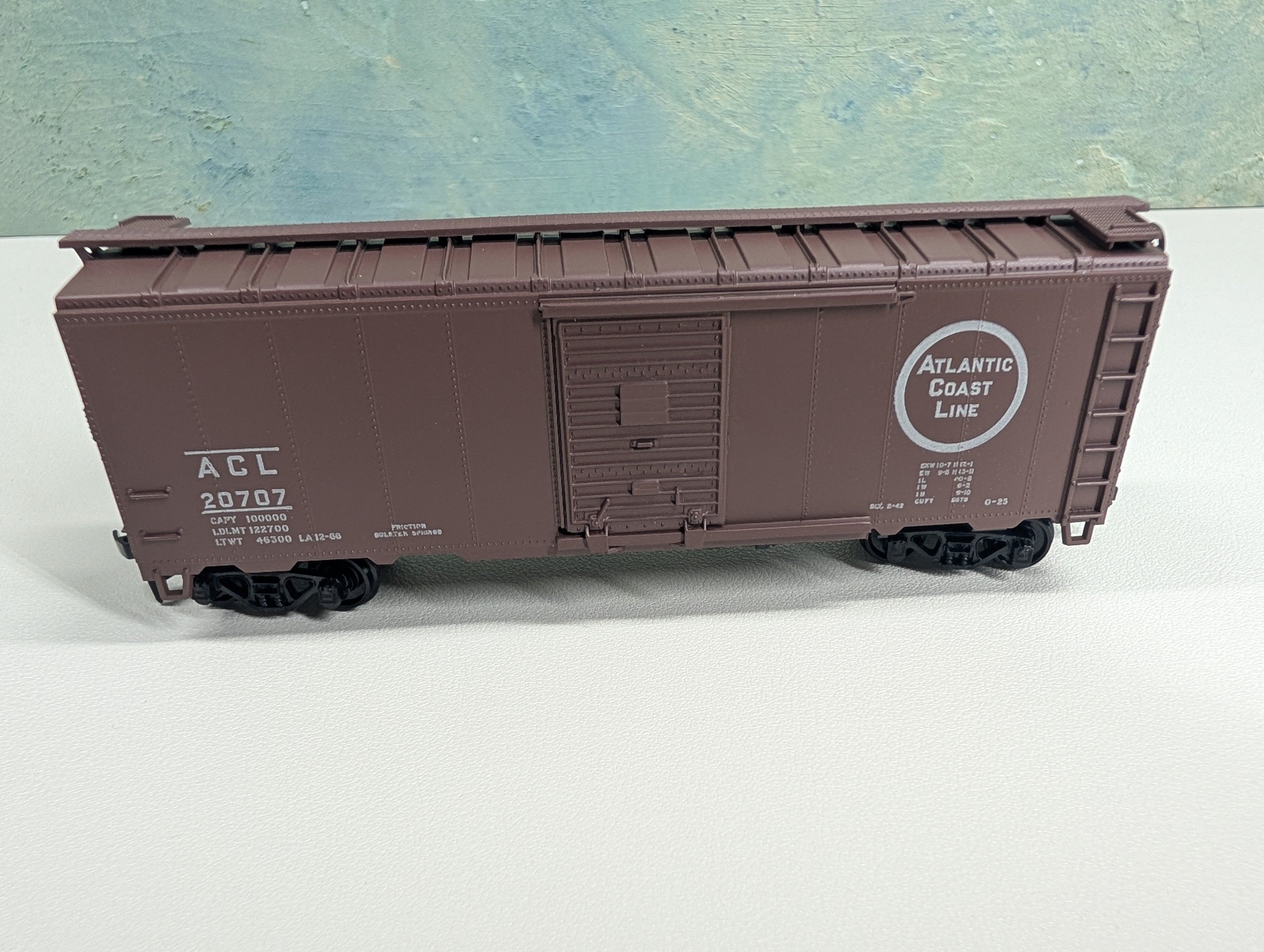USED Athearn HO Scale 40' Box Car Atlantic Coast Line ACL #20707