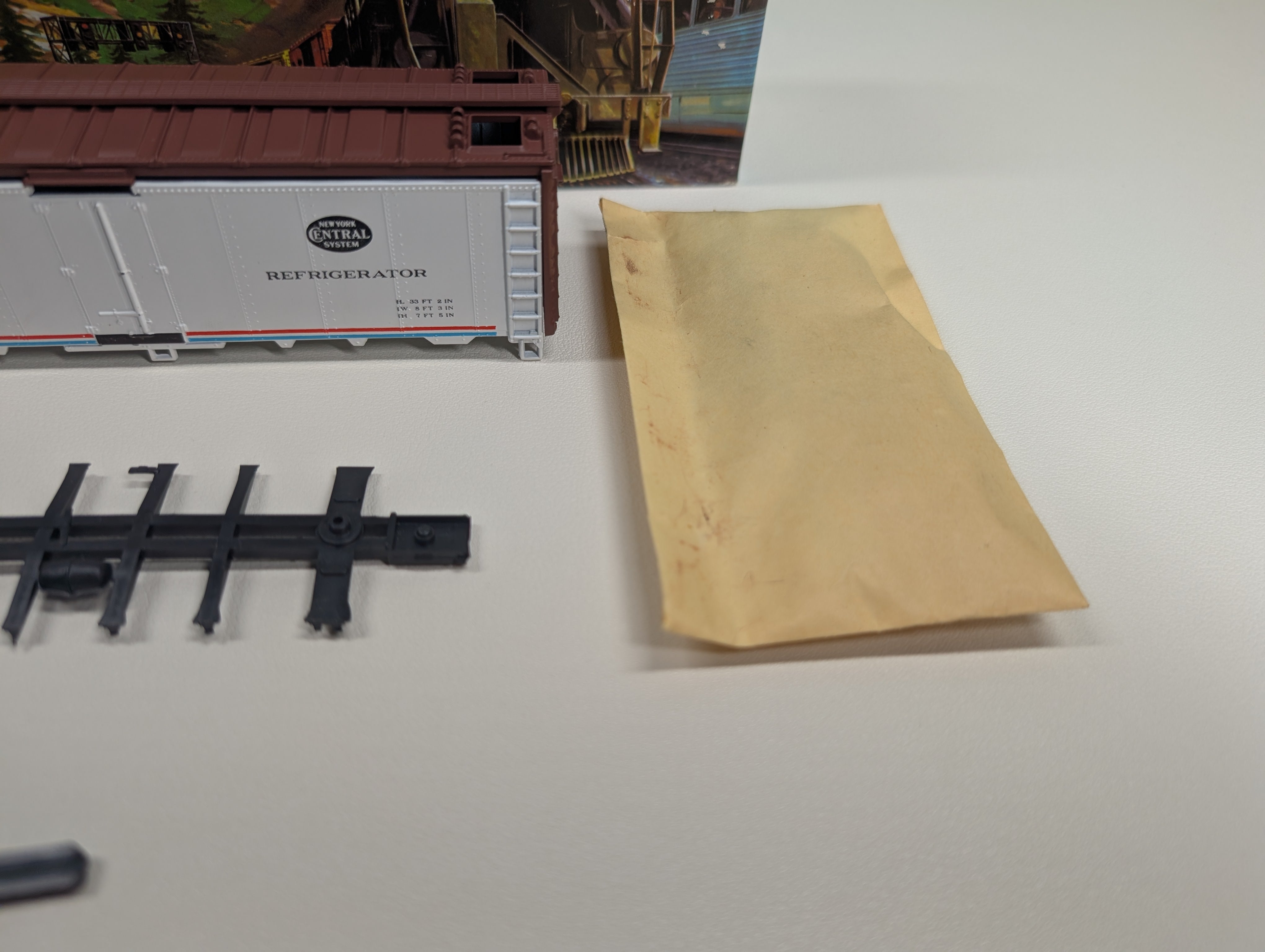 USED Athearn 5025 HO Scale 40' Reefer Box Car Merchants Despatch MDT