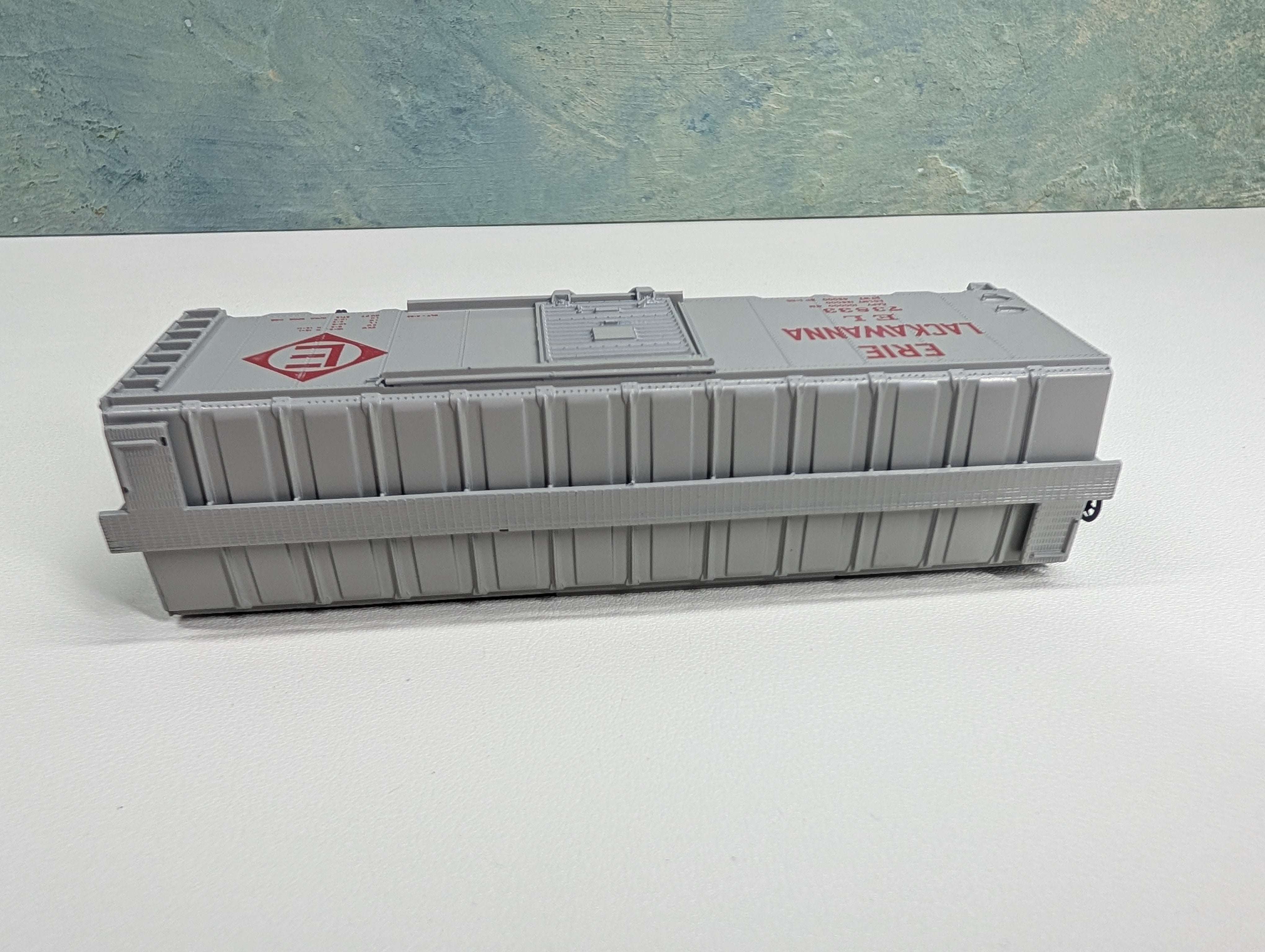 USED Athearn 1243 HO Scale 40' Box Car Erie Lackawanna EL #73833