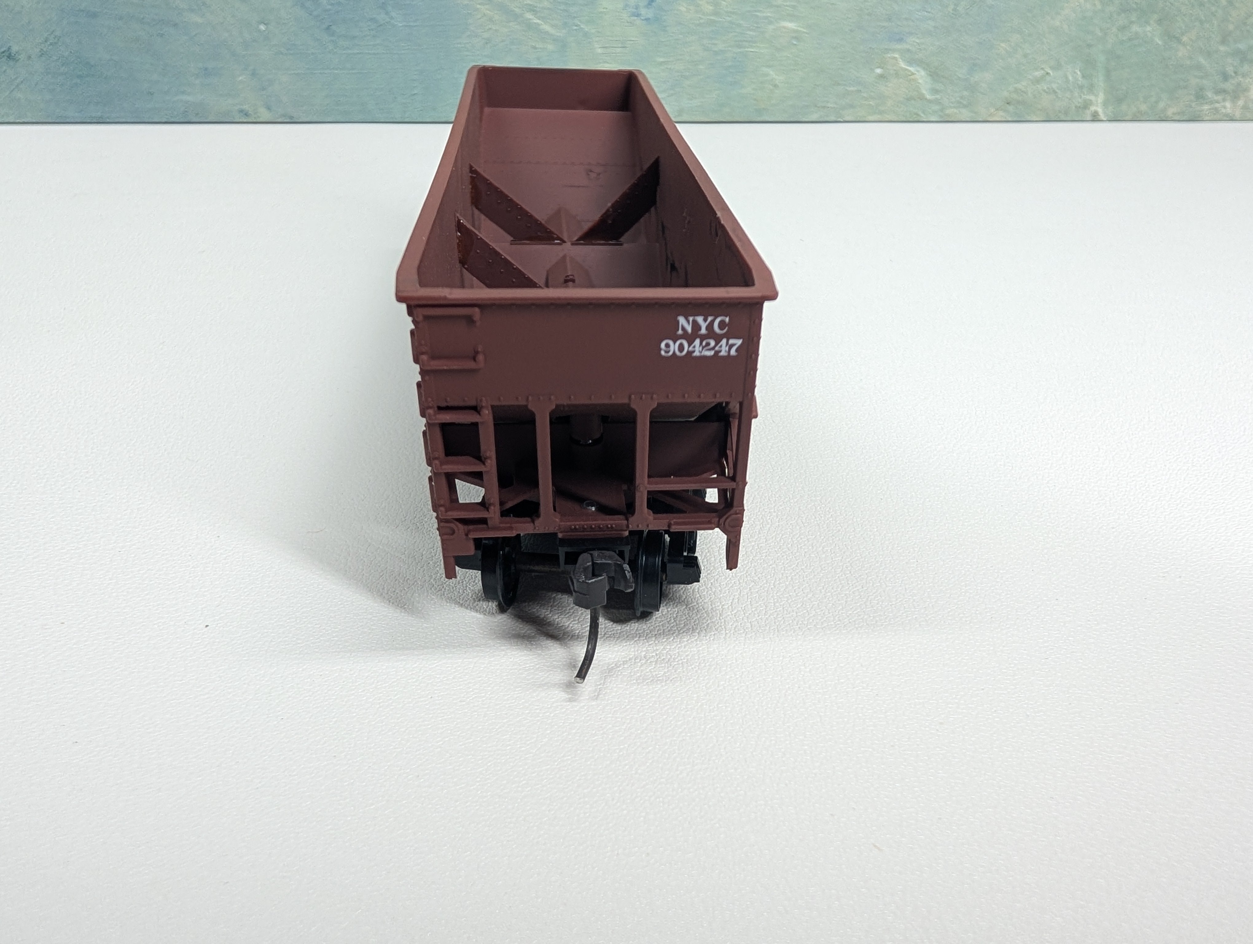 USED Bowser 11034 HO Scale 70 Ton Offset Hopper New York Central NYC #904247