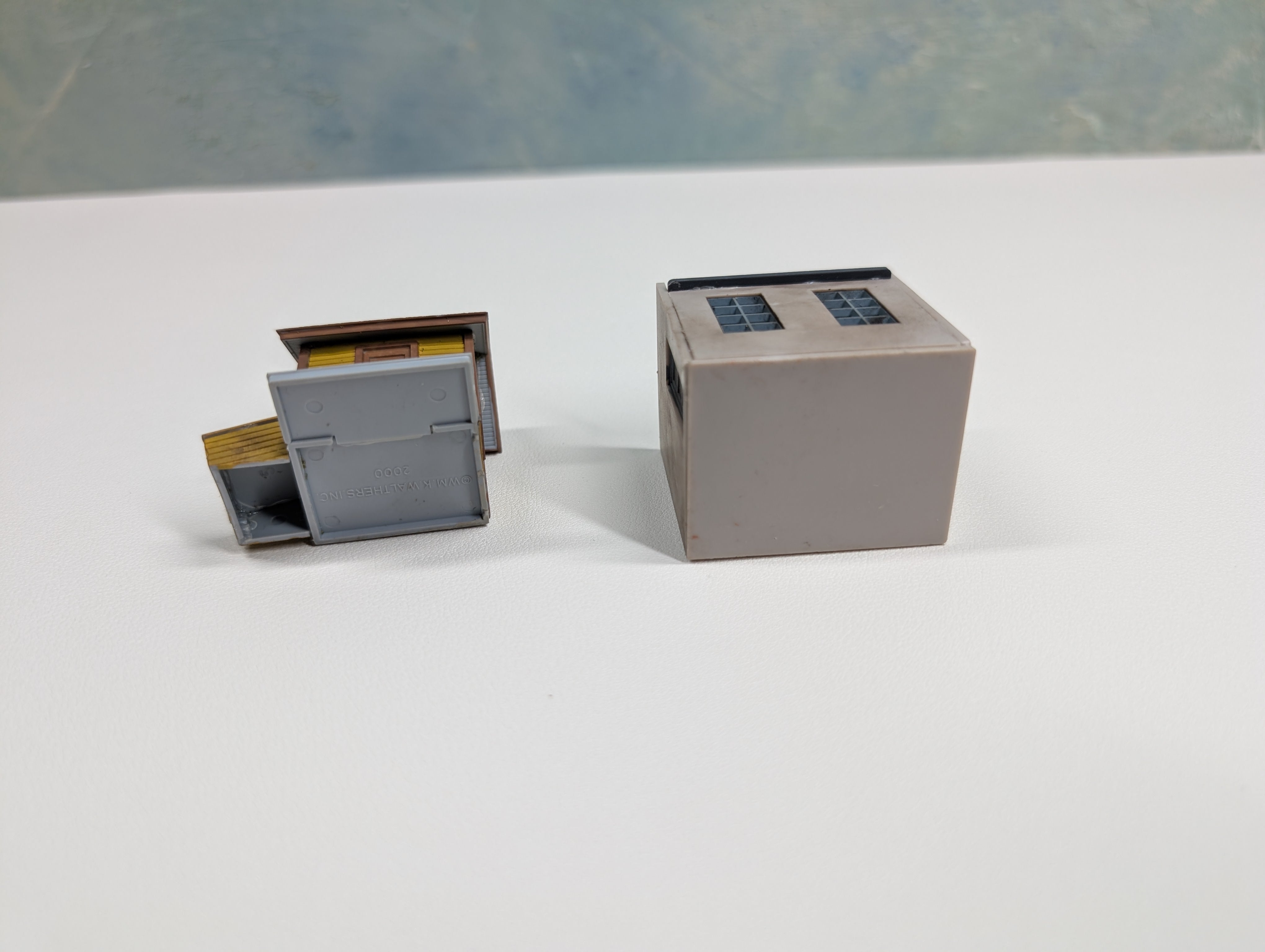 USED HO Scale Two Small Buildings, Shed, Shanty