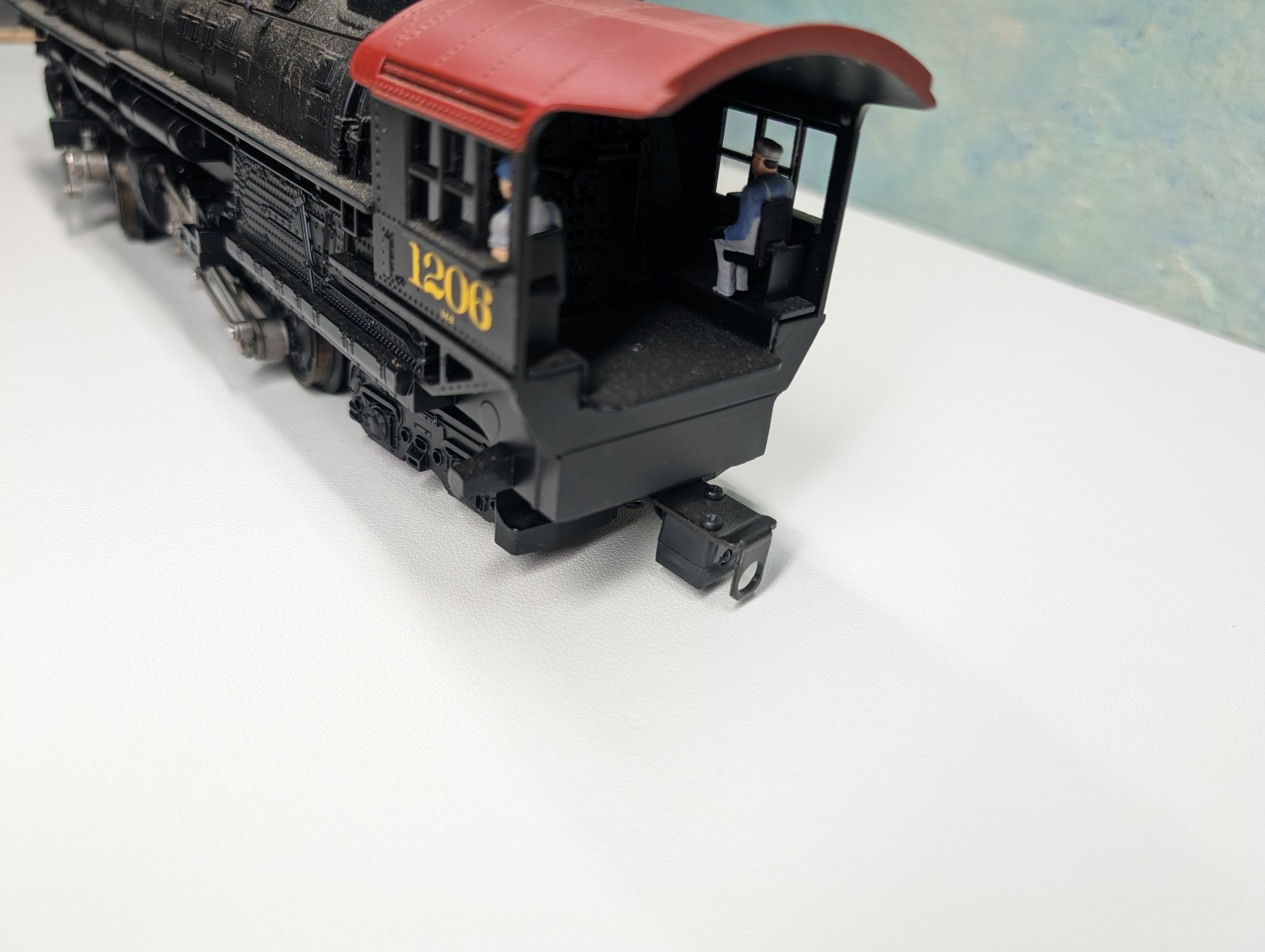 USED Lionel 6-38022 O Lionmaster 4-6-6-4 M-2 Challenger Steam Engine Western Maryland #1206 Runs Railsounds