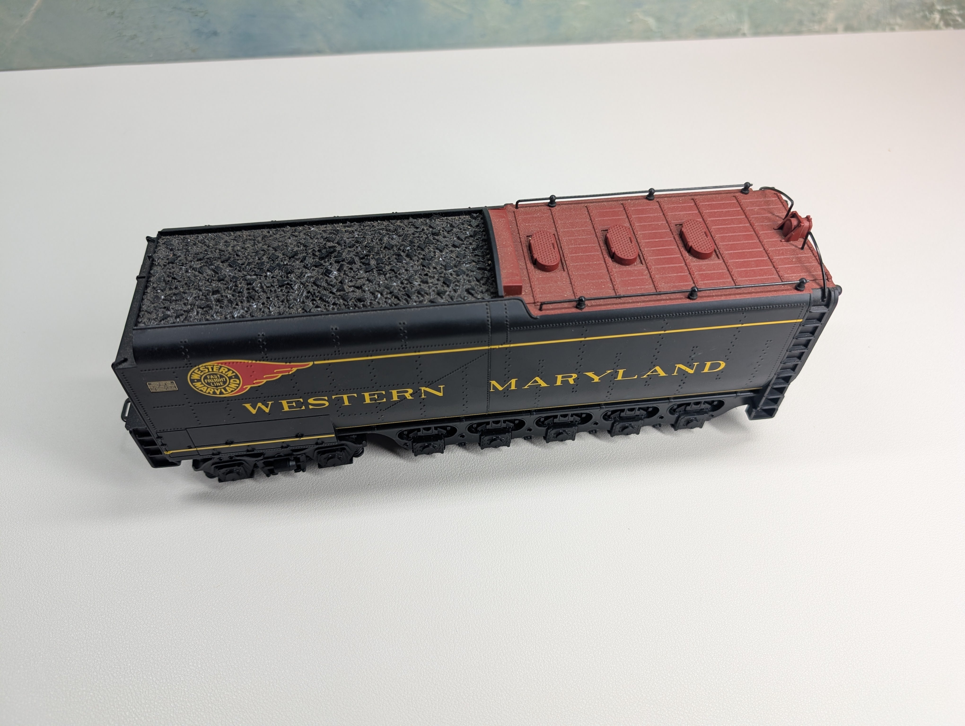 USED Lionel 6-38022 O Lionmaster 4-6-6-4 M-2 Challenger Steam Engine Western Maryland #1206 Runs Railsounds