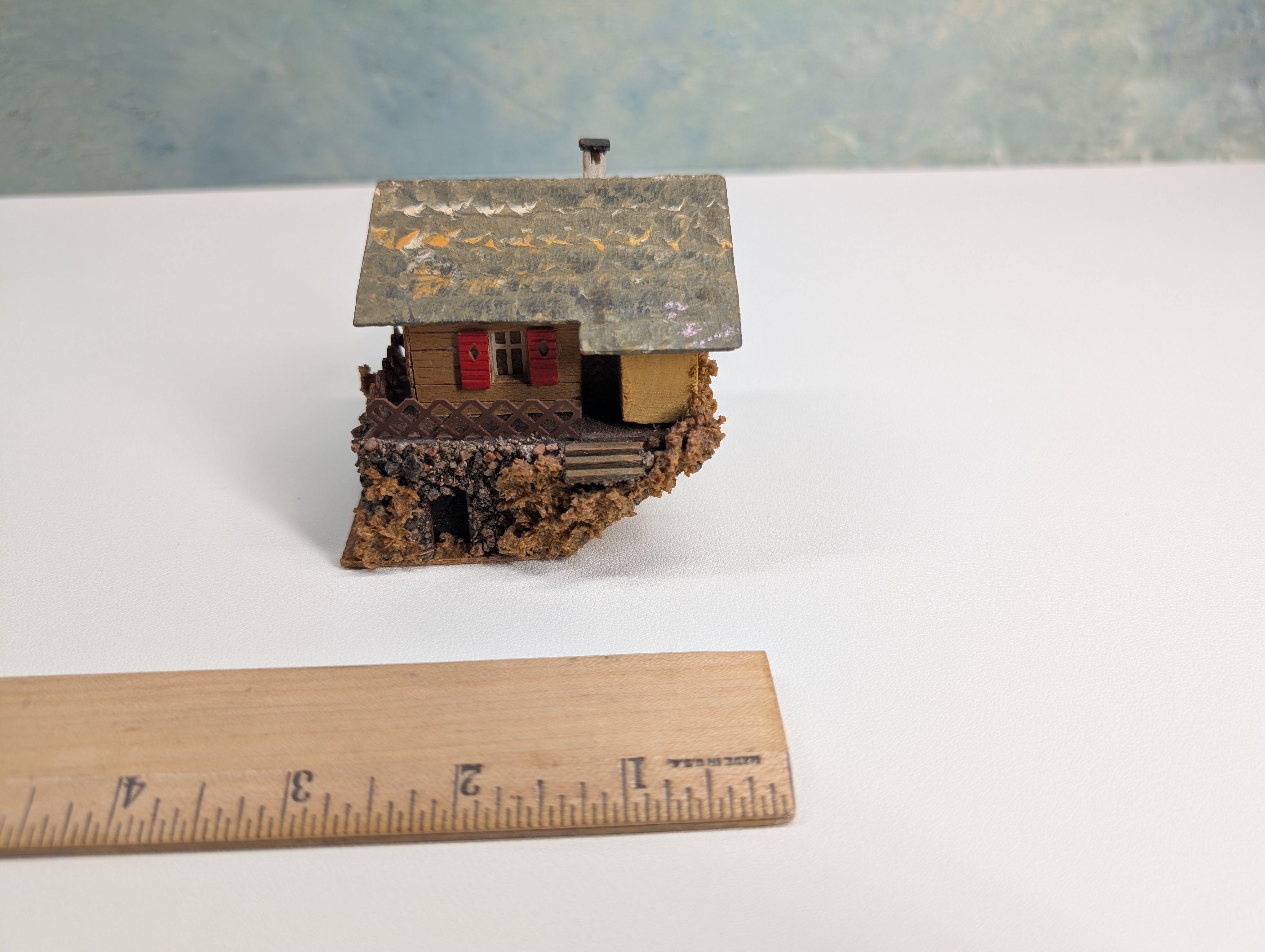 USED Faller 294 HO Scale House on Hill