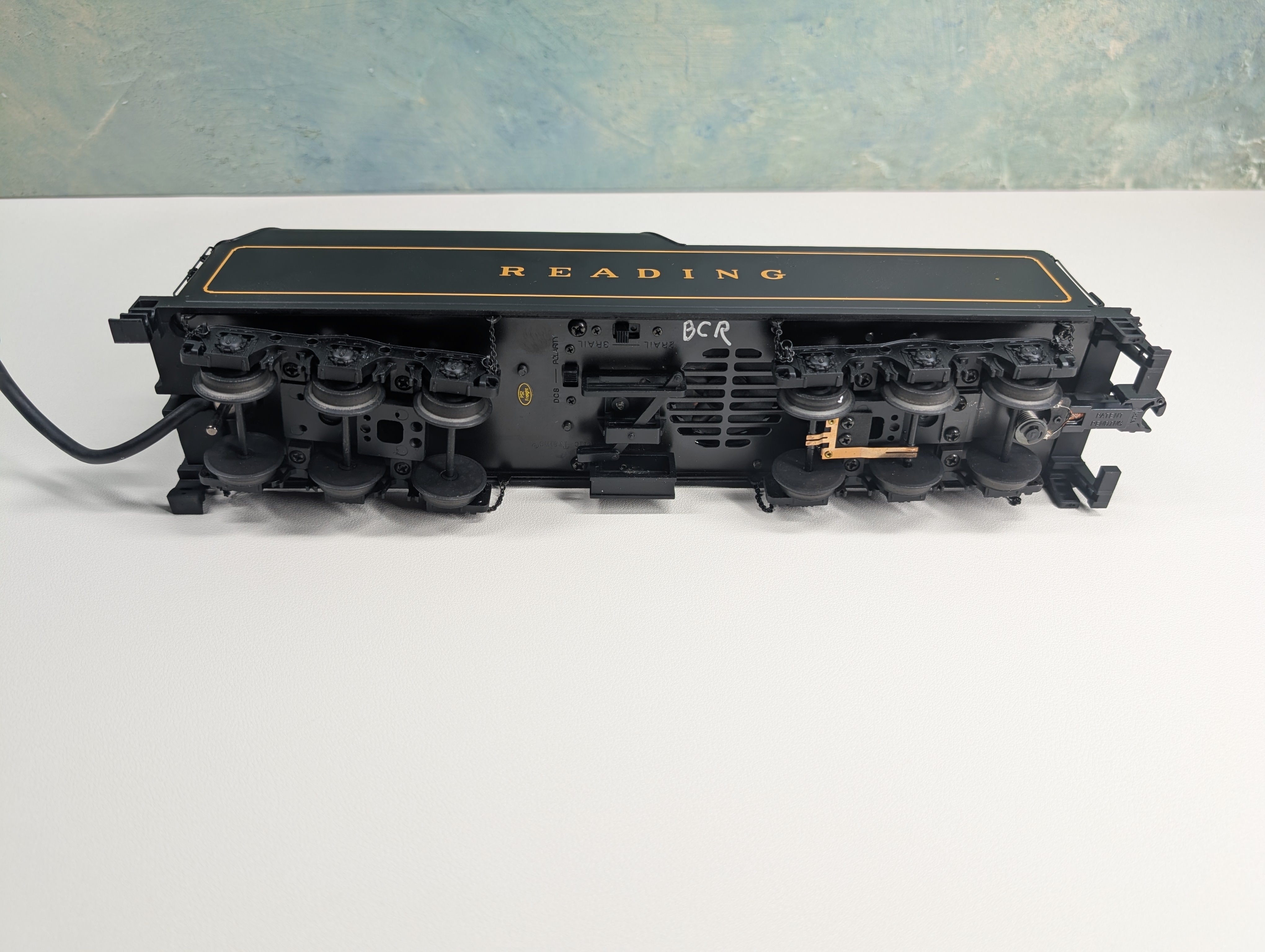 USED MTH Premier 20-3130-1 O 4-8-4 T-1 Steam Engine Reading #2124 3 Rail Proto-Sound 2.0, Tested