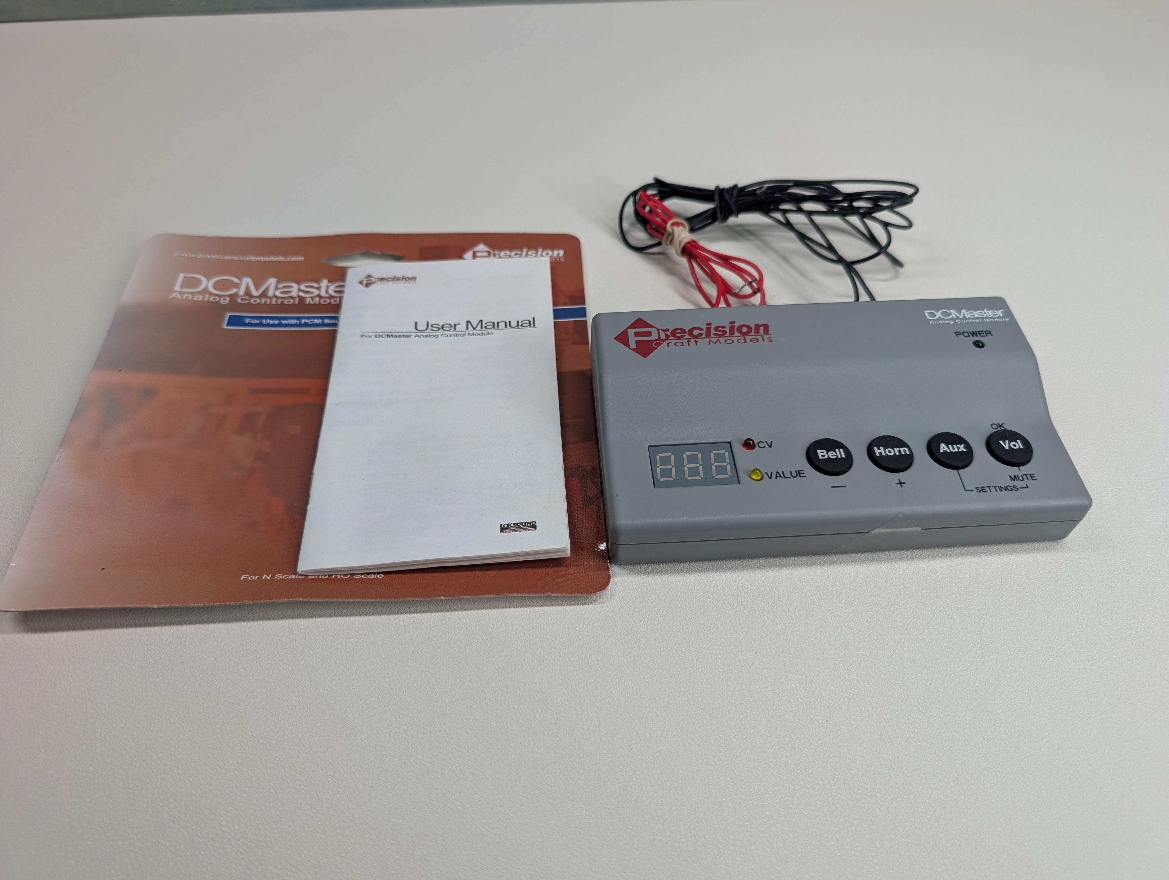 USED Precision Craft Models MULTI Scale DC Master Analog Control Module (HO & N) Bell, Horn, Tested