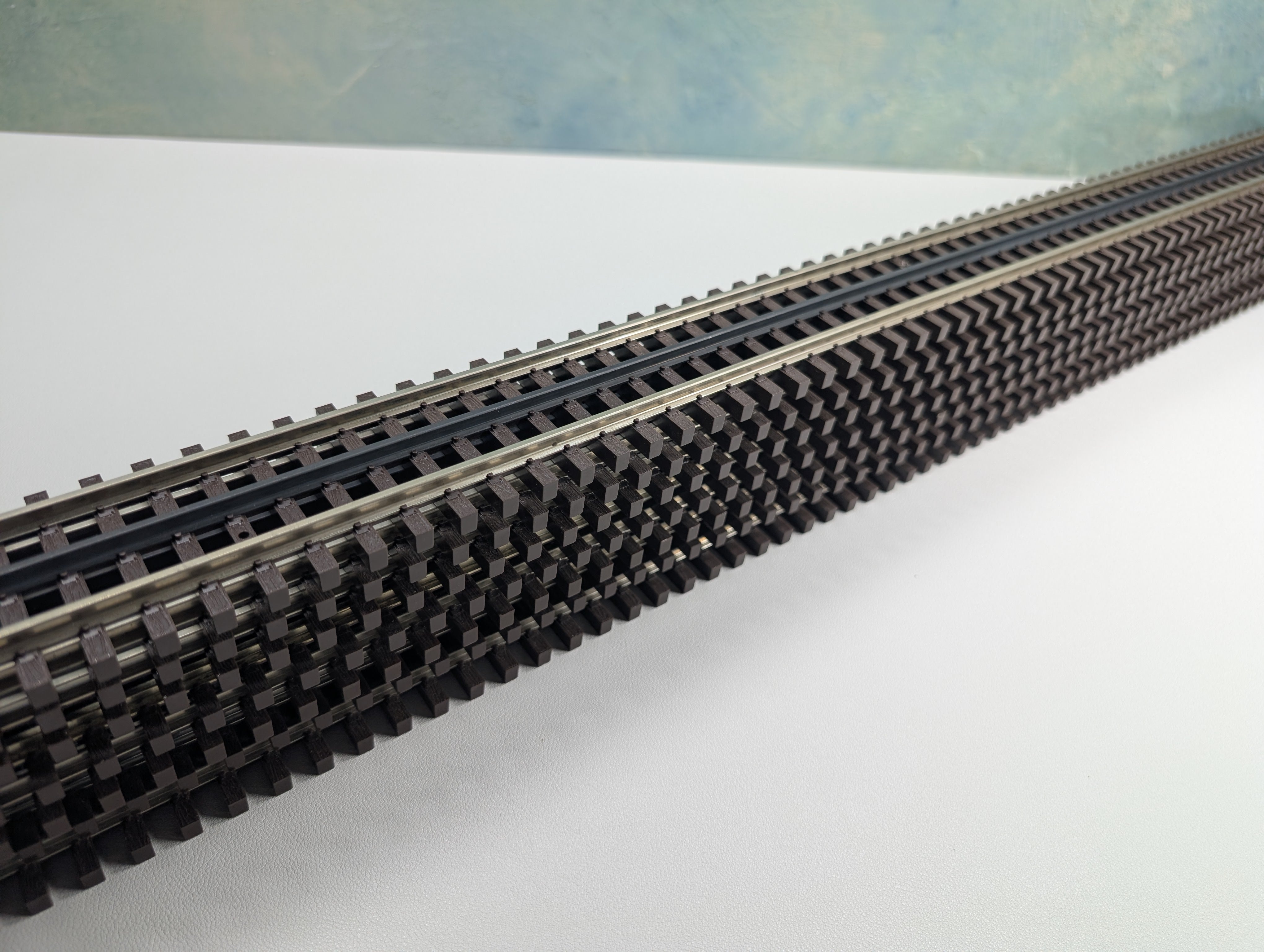 USED Atlas 6058 O 40" Rigid Straight Track (7 pcs)