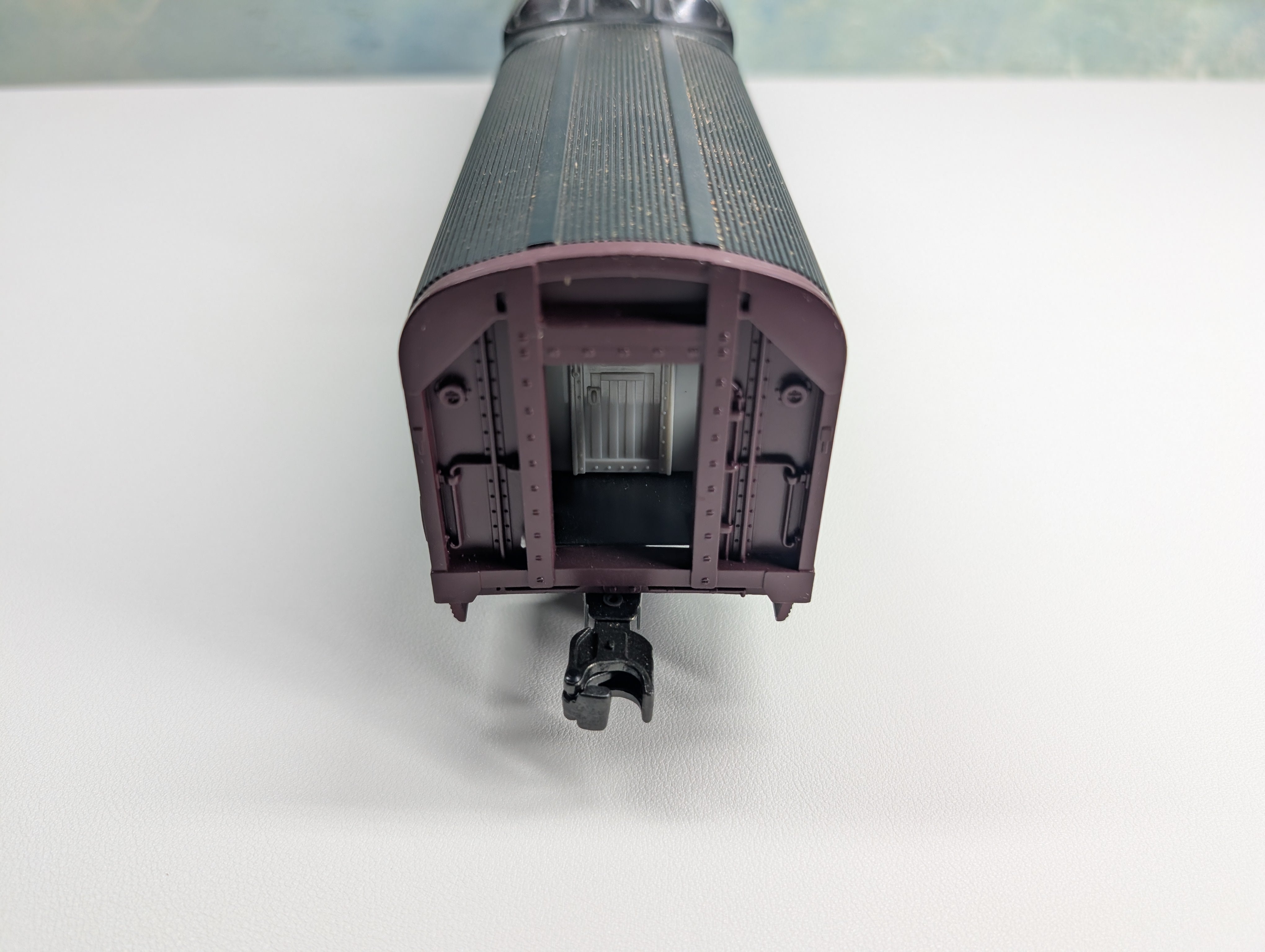 USED MTH Premier 20-6014 O Dome Passenger Car, 3 Rail Norfolk & Western #545 Powhatan Arrow