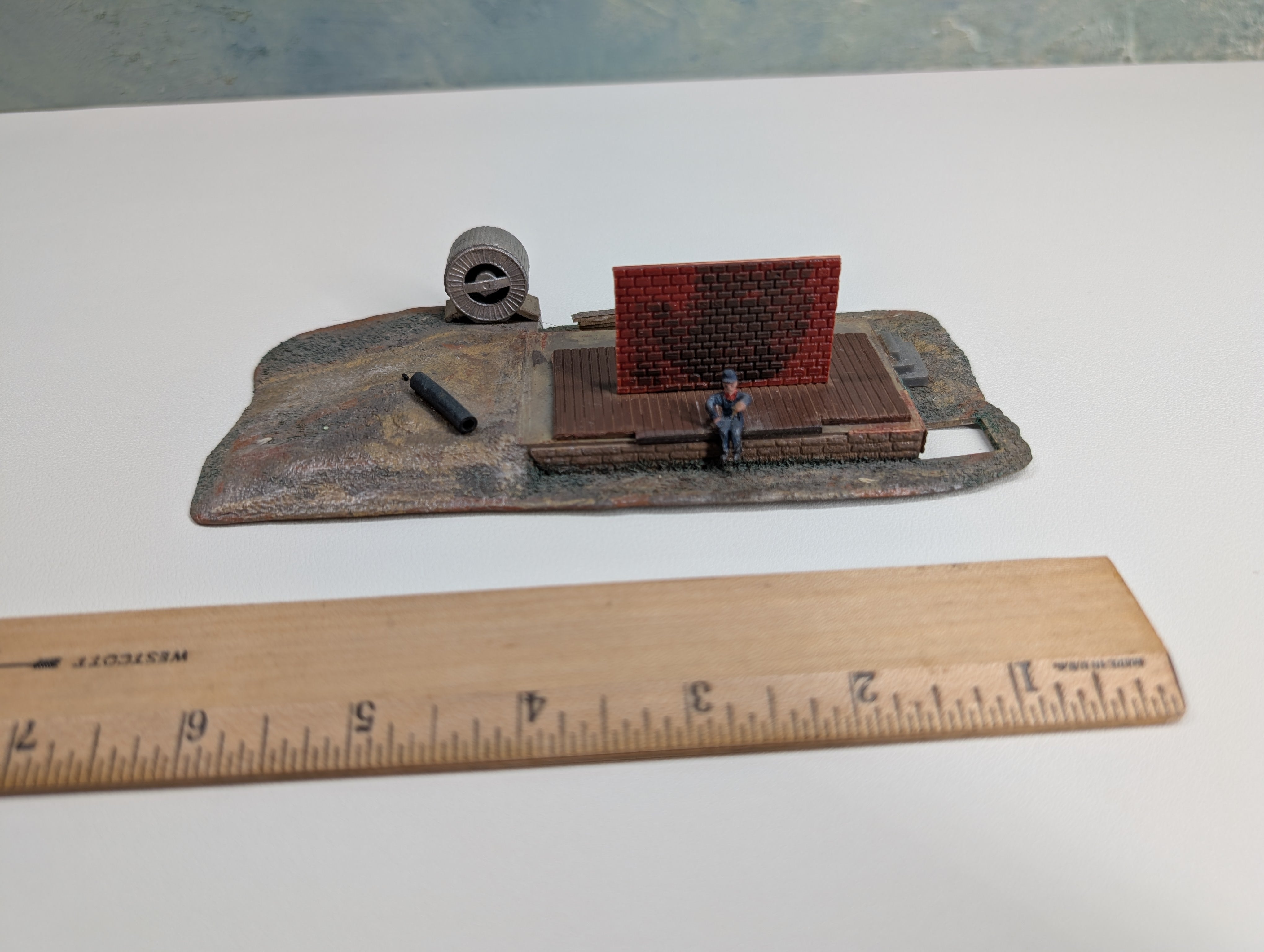 USED HO Scale Construction Building Platform