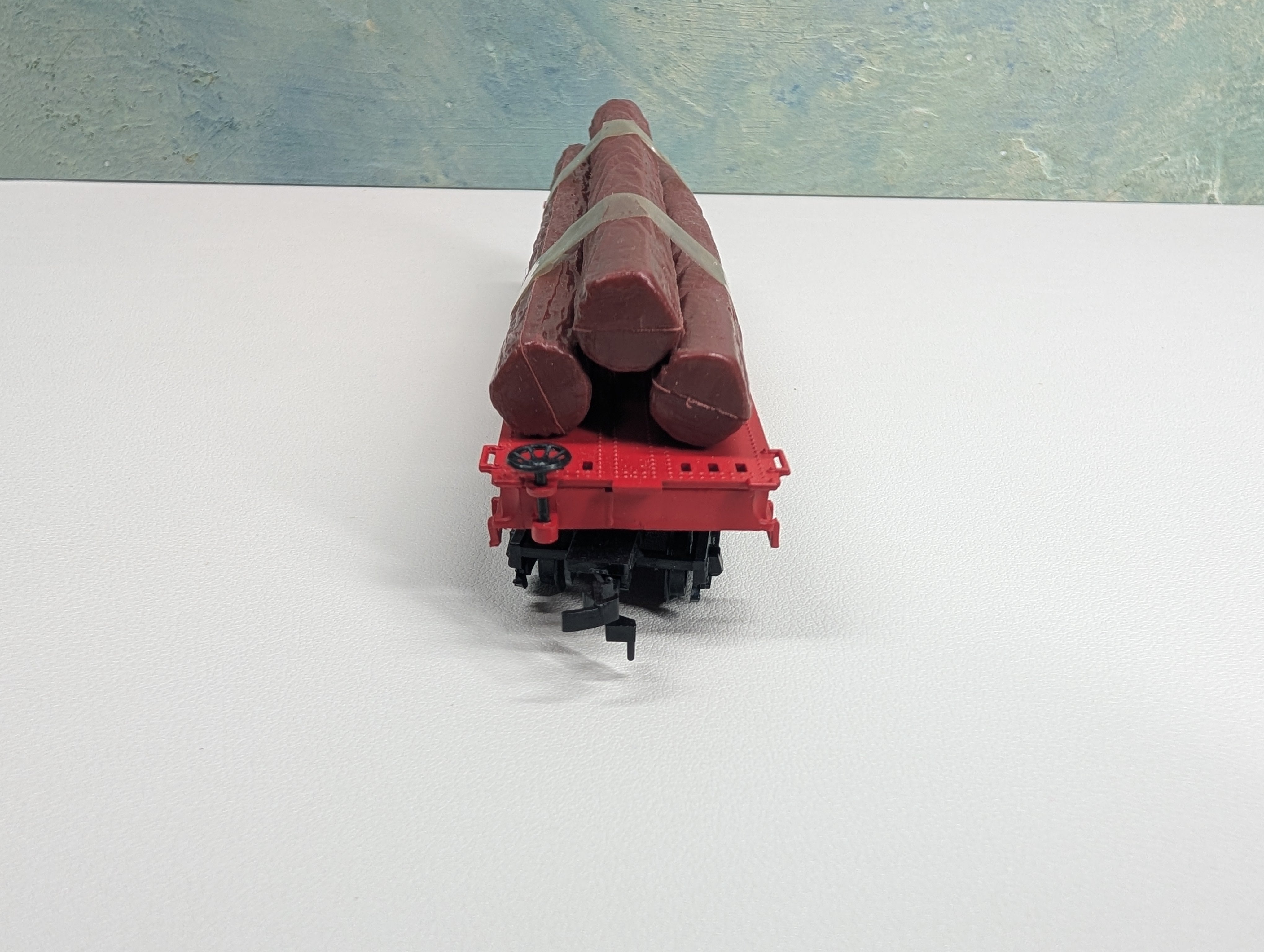 USED Bachmann HO Scale 50' Flat Car Louisville & Nashville L&N #24562