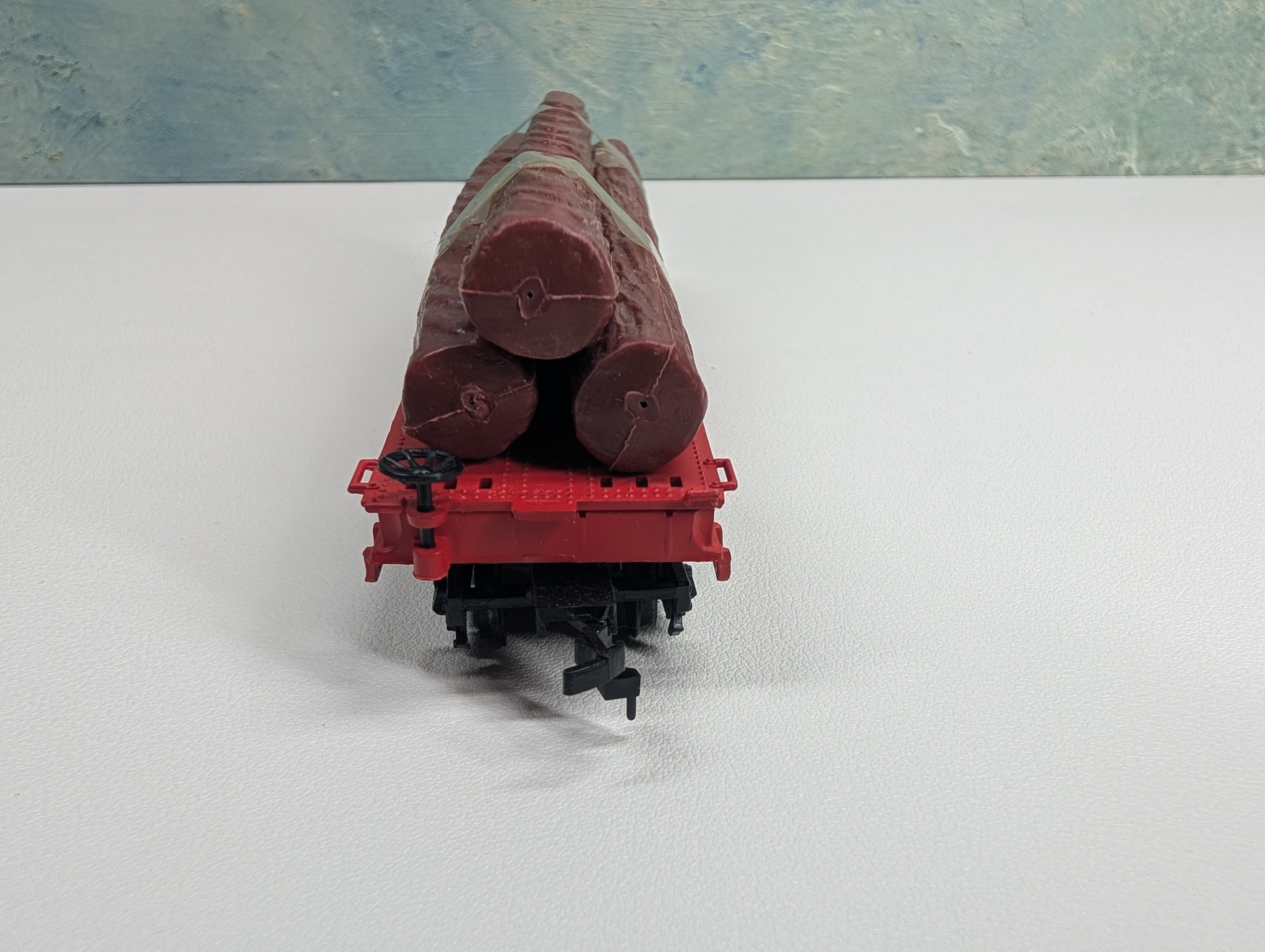 USED Bachmann HO Scale 50' Flat Car Louisville & Nashville L&N #24562