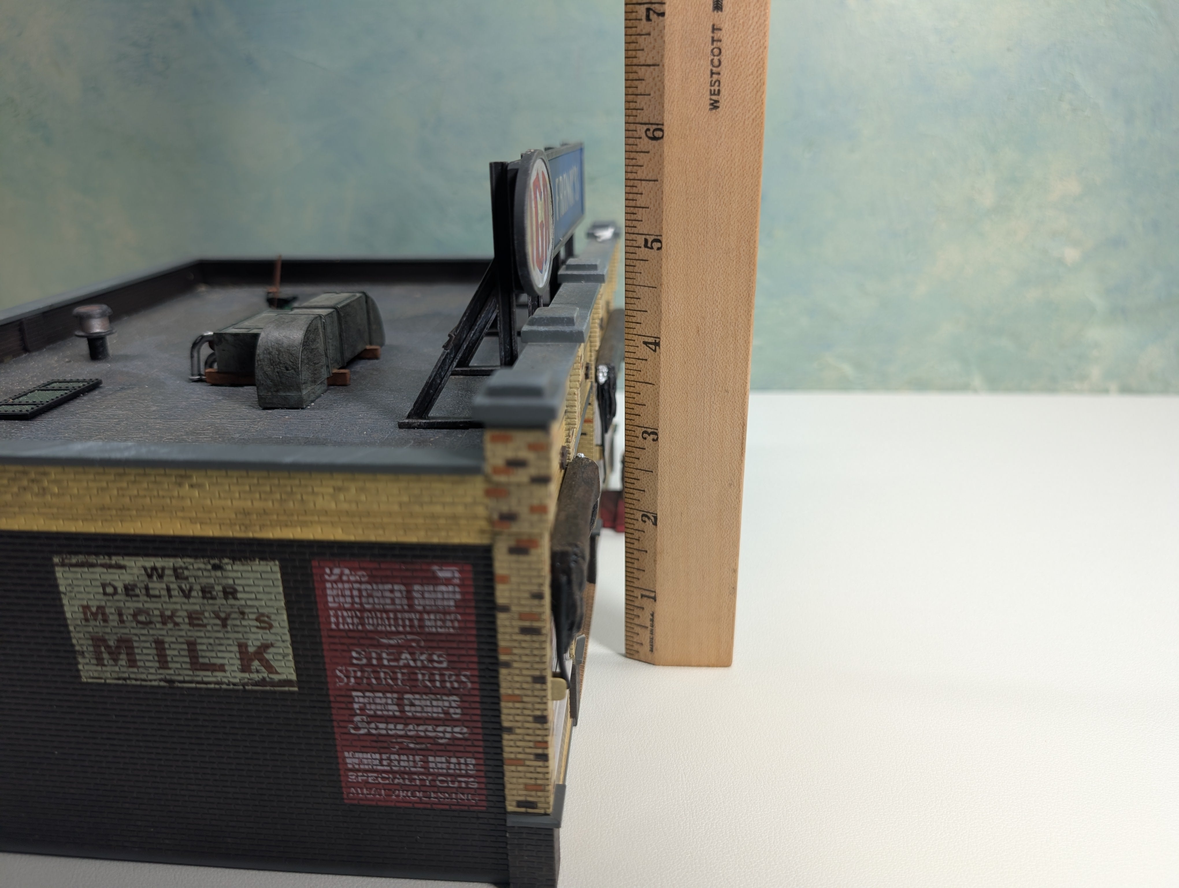 USED Woodland Scenics O IGA J. Frank's Grocery Light Works