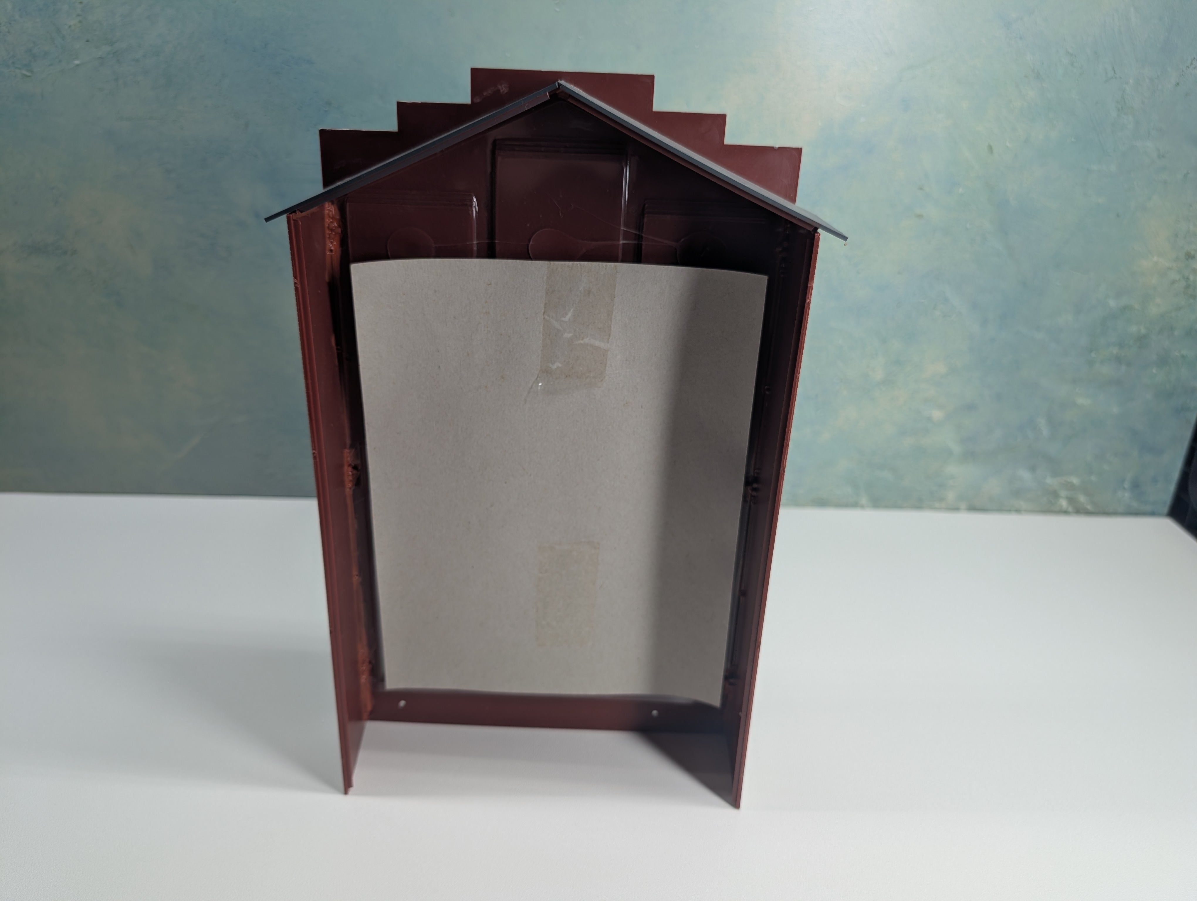 USED Walthers O Flat Building, Wall Building, Black Rock Beverage