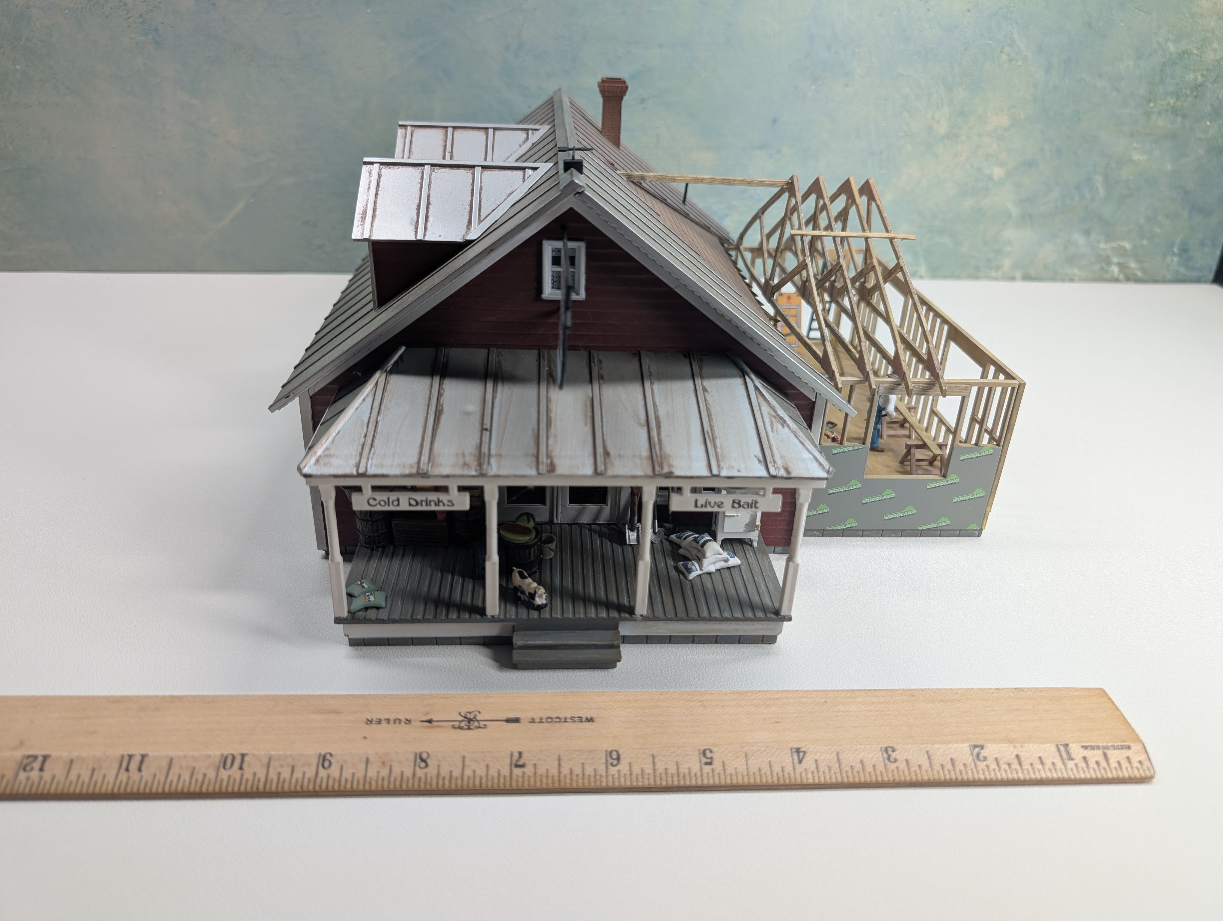 USED Woodland Scenics BR5845 O Country Store Expansion