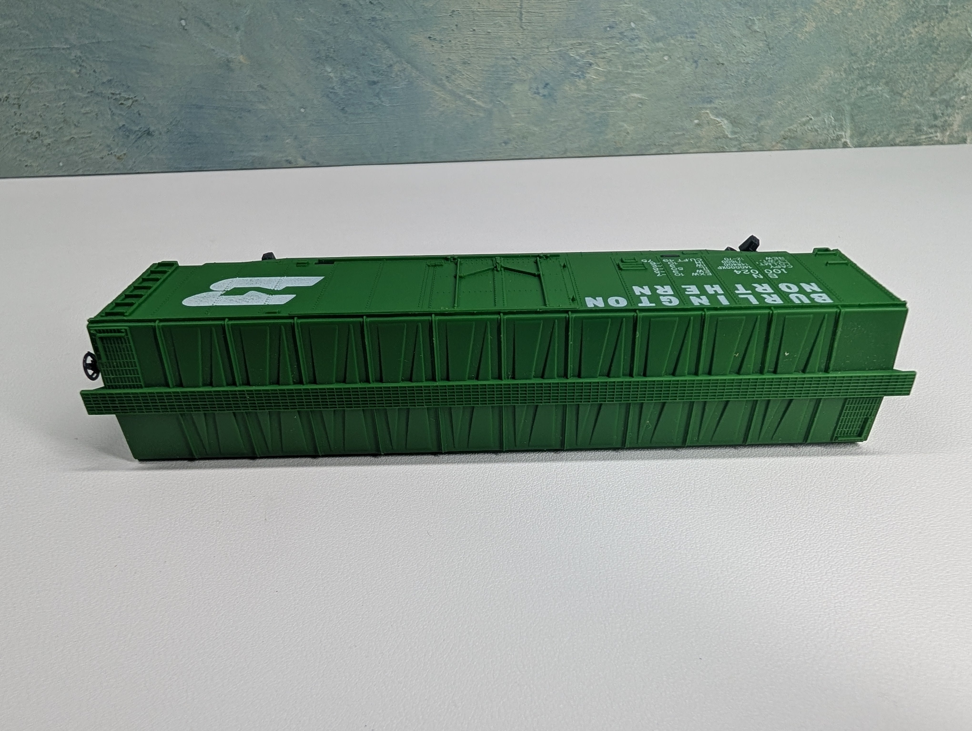 USED Tyco HO Scale 50' Box Car Burlington Northern BN #100024
