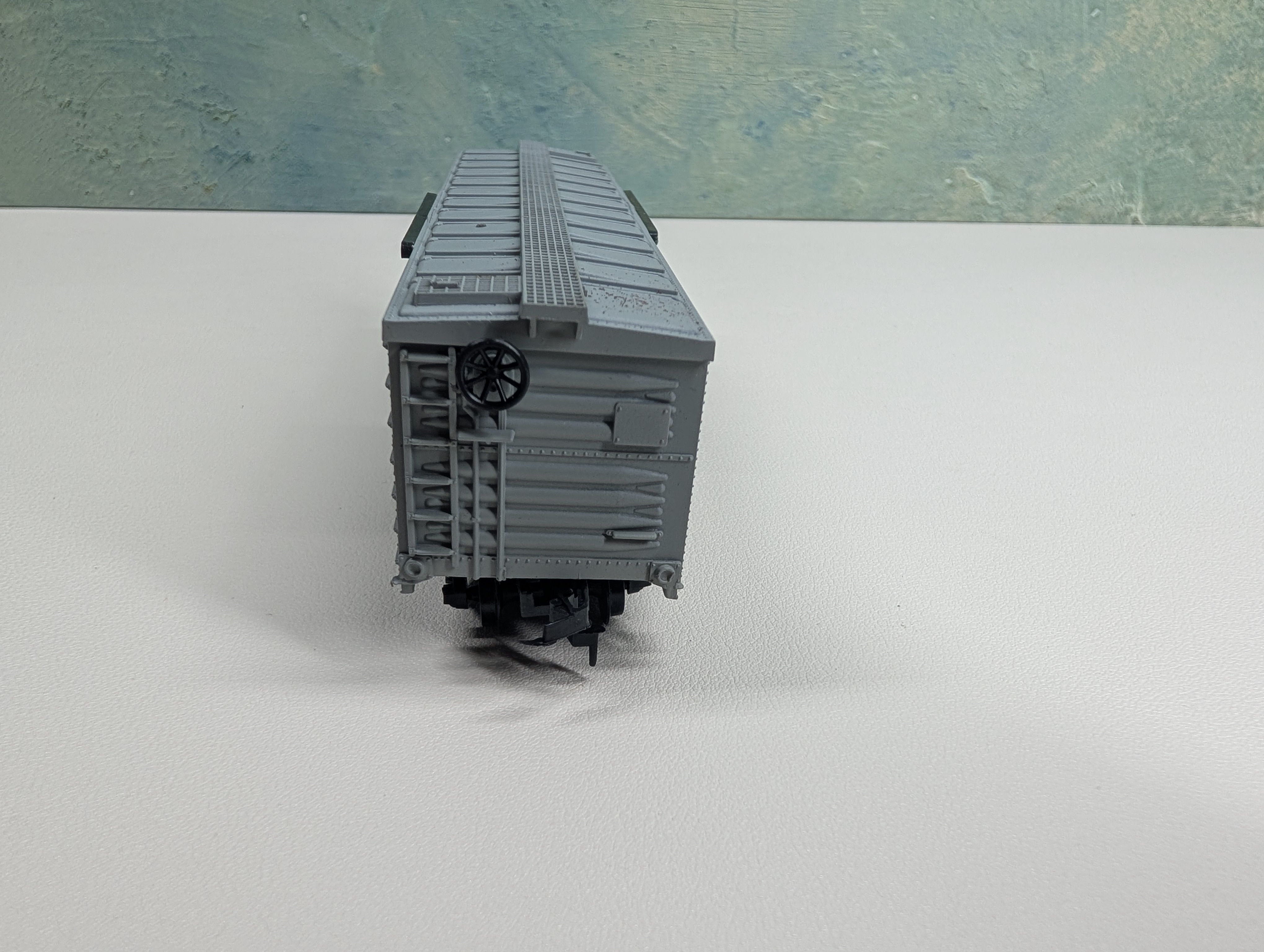 USED Life-Like 8518 HO Scale 40' Wood Braced Box Car Virginian VGN #61550