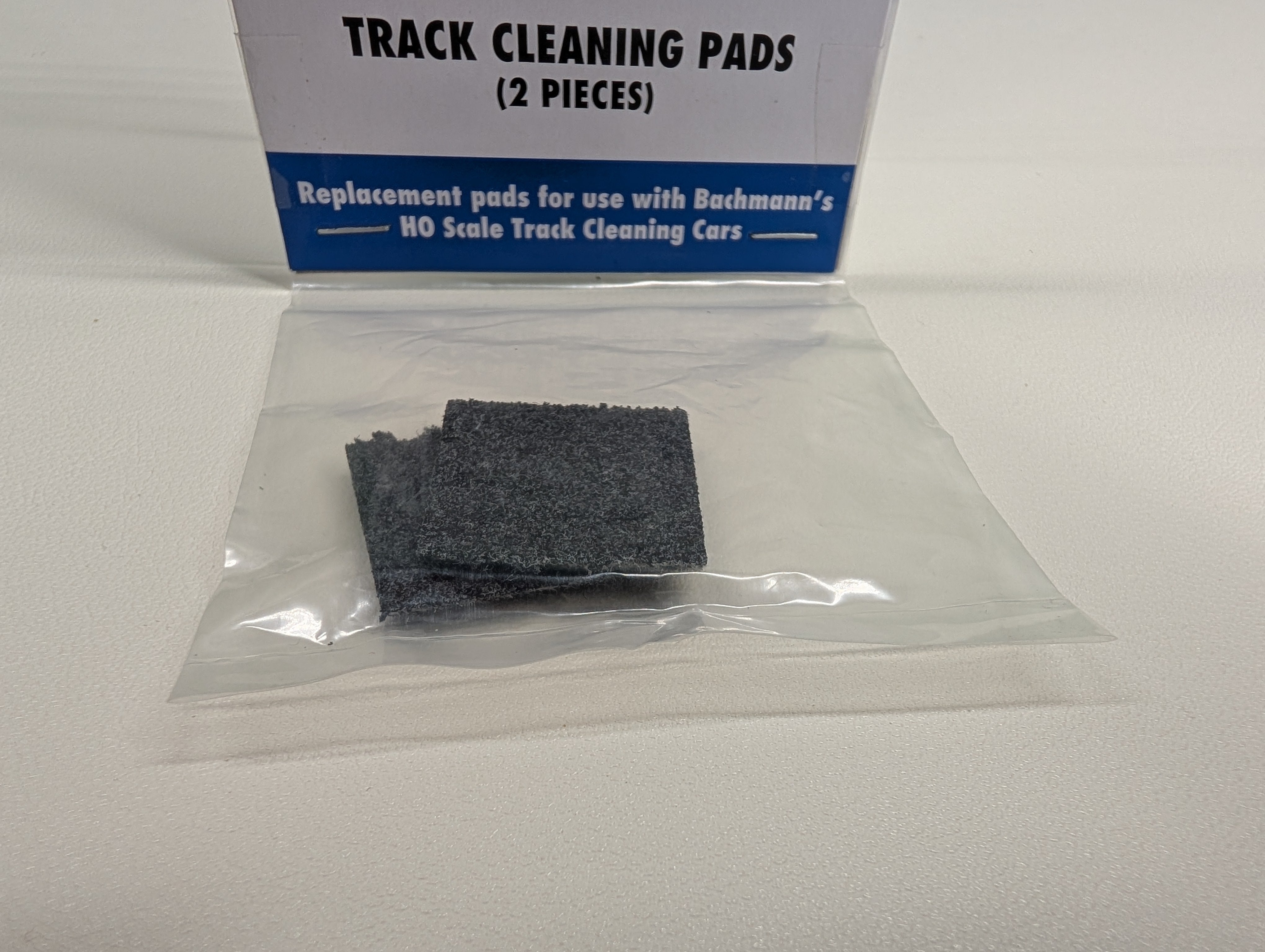 Bachmann 16949 HO Scale Track-Cleaning Replacement Pads for Track Cleaning Cars (2 pcs)