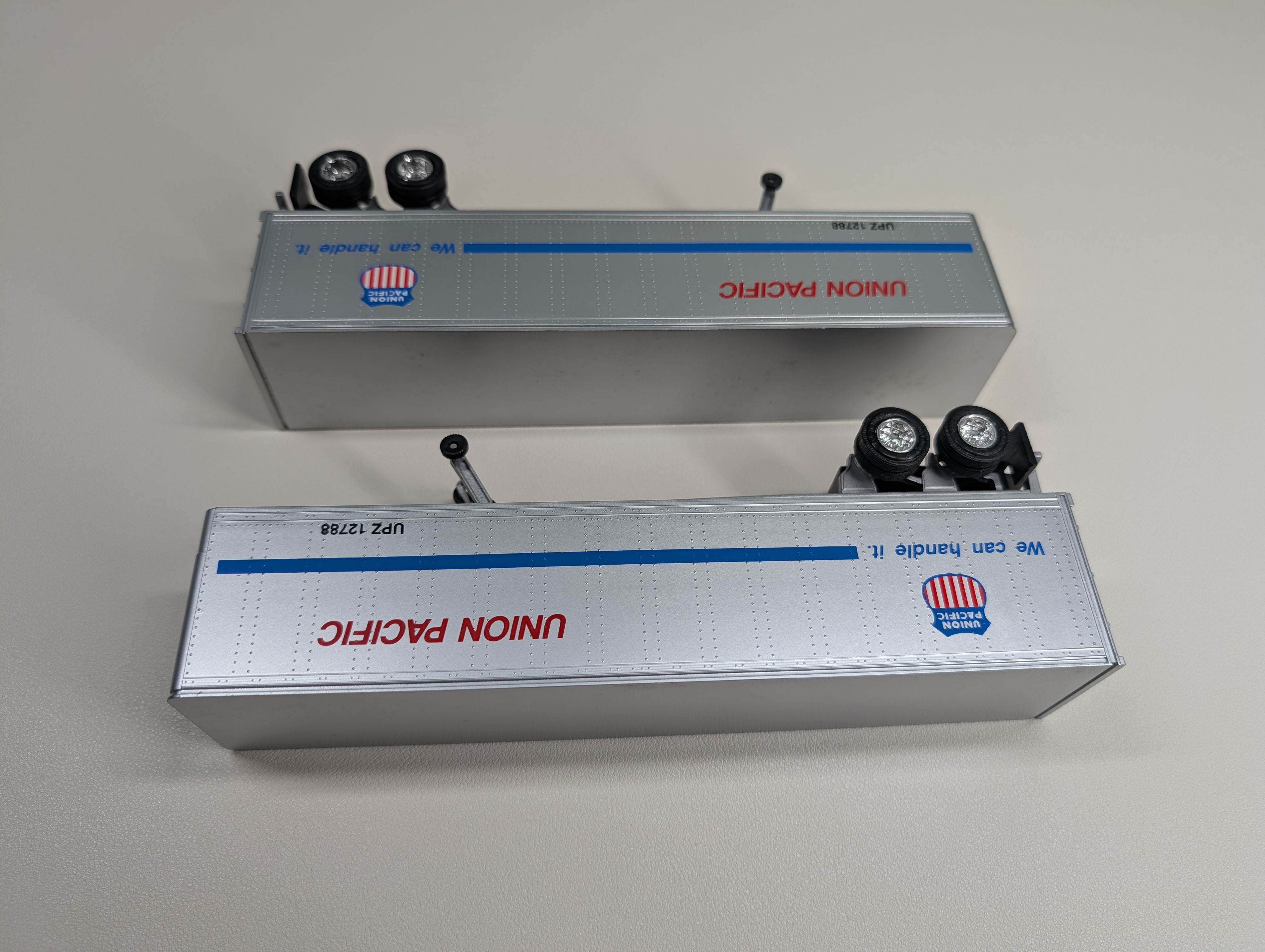 USED Lionel O Set of Trailers Union Pacific UPZ #12788 (2 pcs)