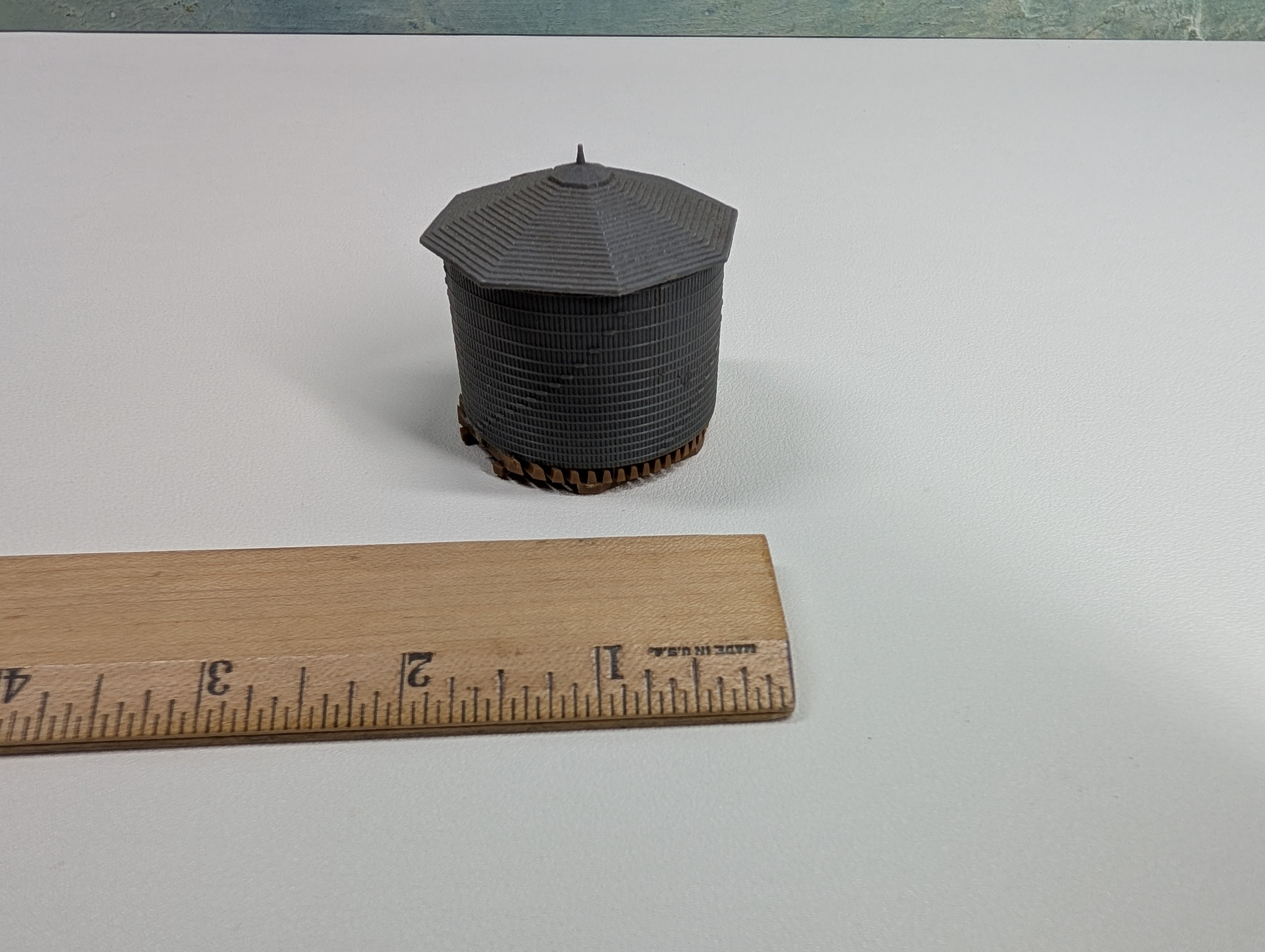 USED N Scale Water Tower (missing parts)