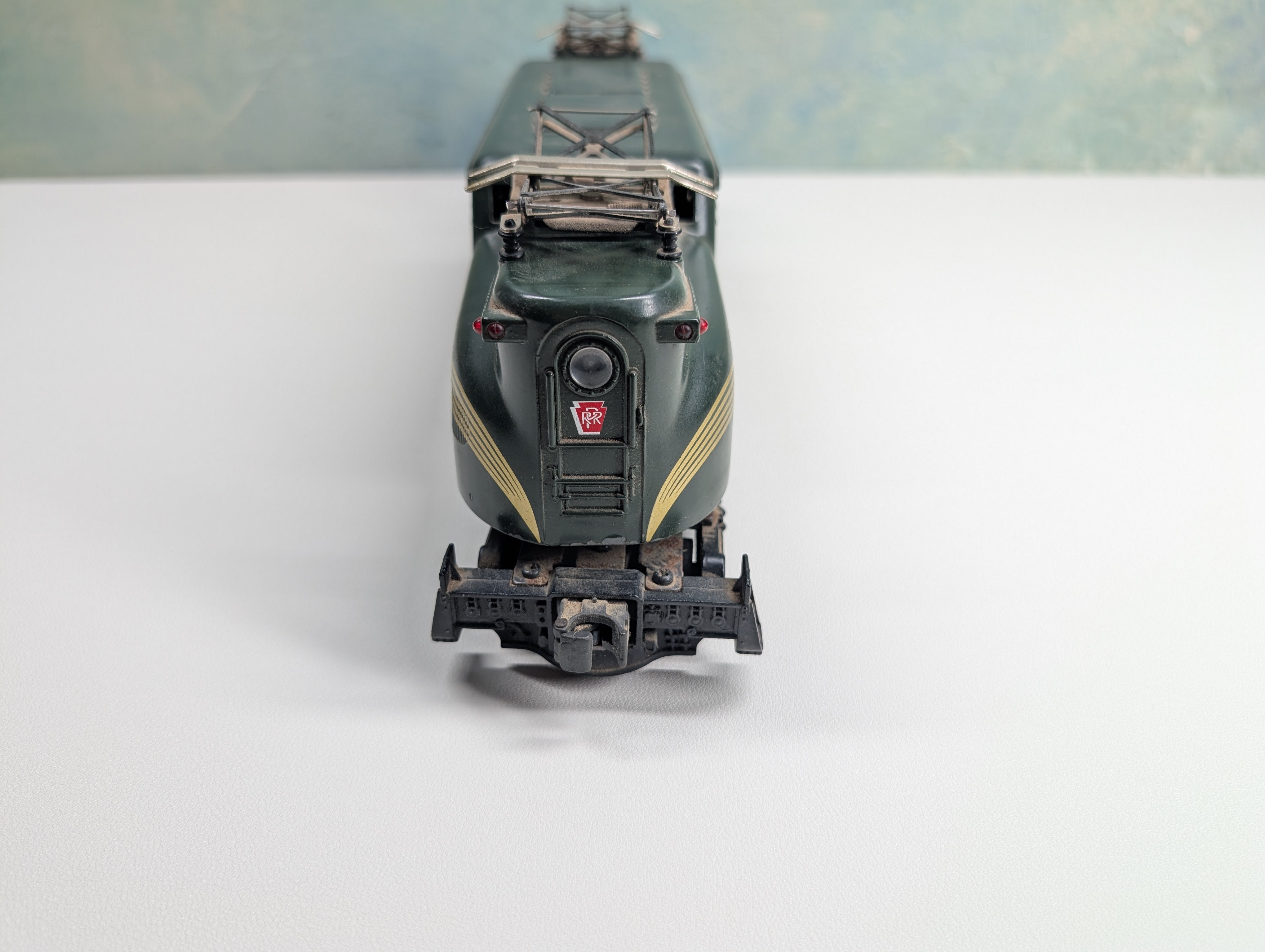 USED Williams O GG-1 Locomotive Pennsylvania #4937 Green 5 Stripe, Tested